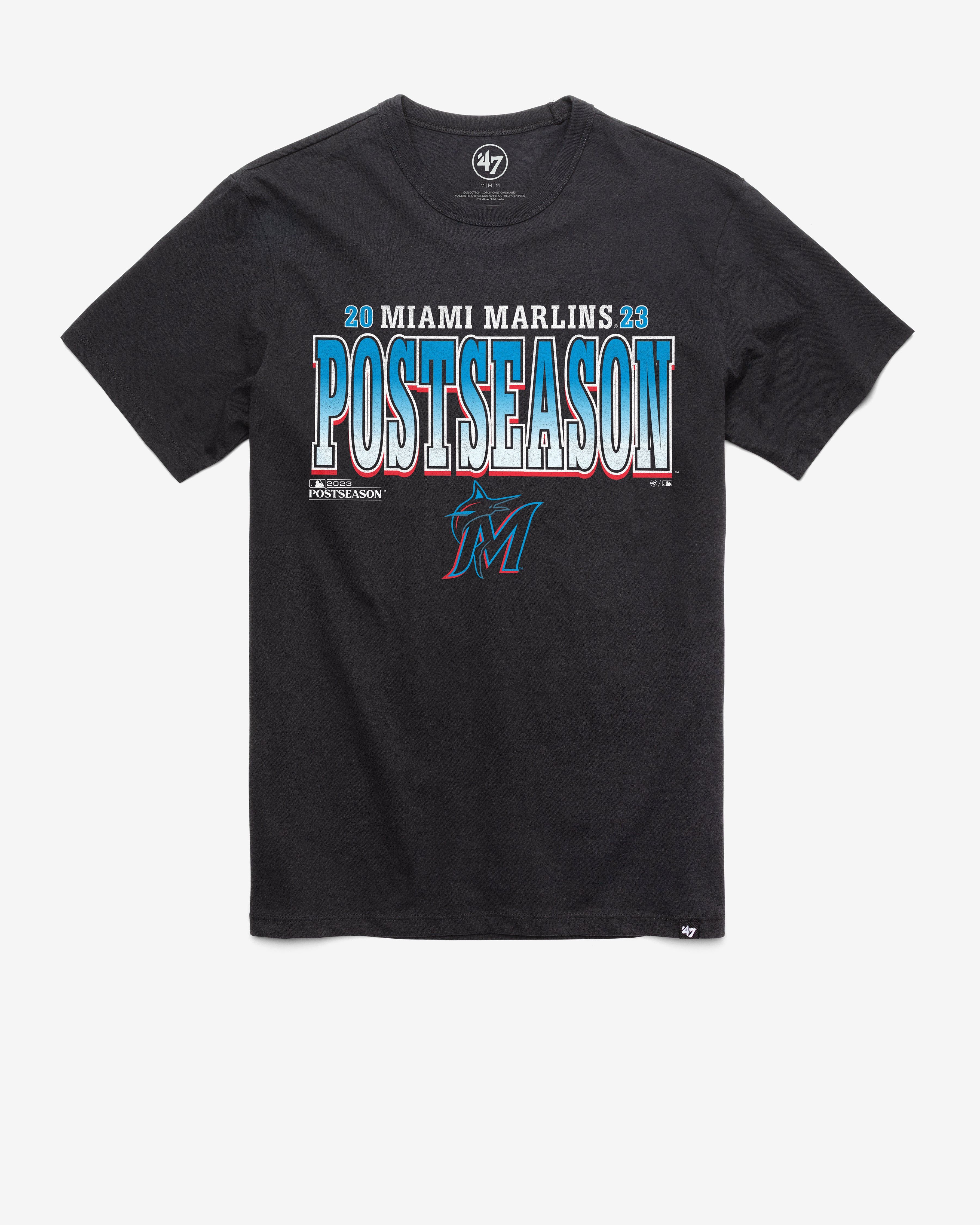 MIAMI MARLINS PLAYOFFS '47 FRANKLIN TEE sold by 47