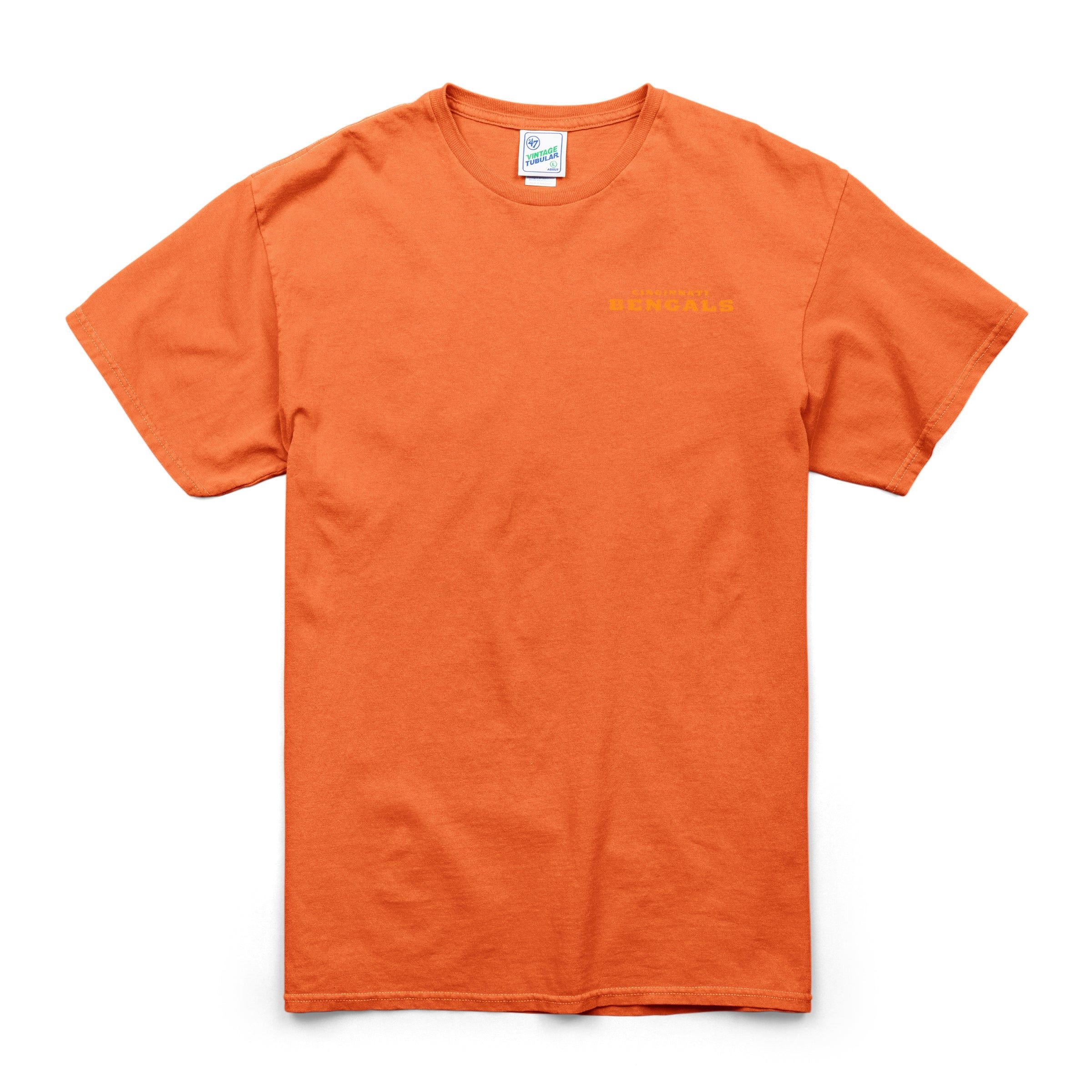 CINCINNATI BENGALS HIGHLIGHT '47 VINTAGE TUBULAR TEE sold by 47 product image thumbnail 2