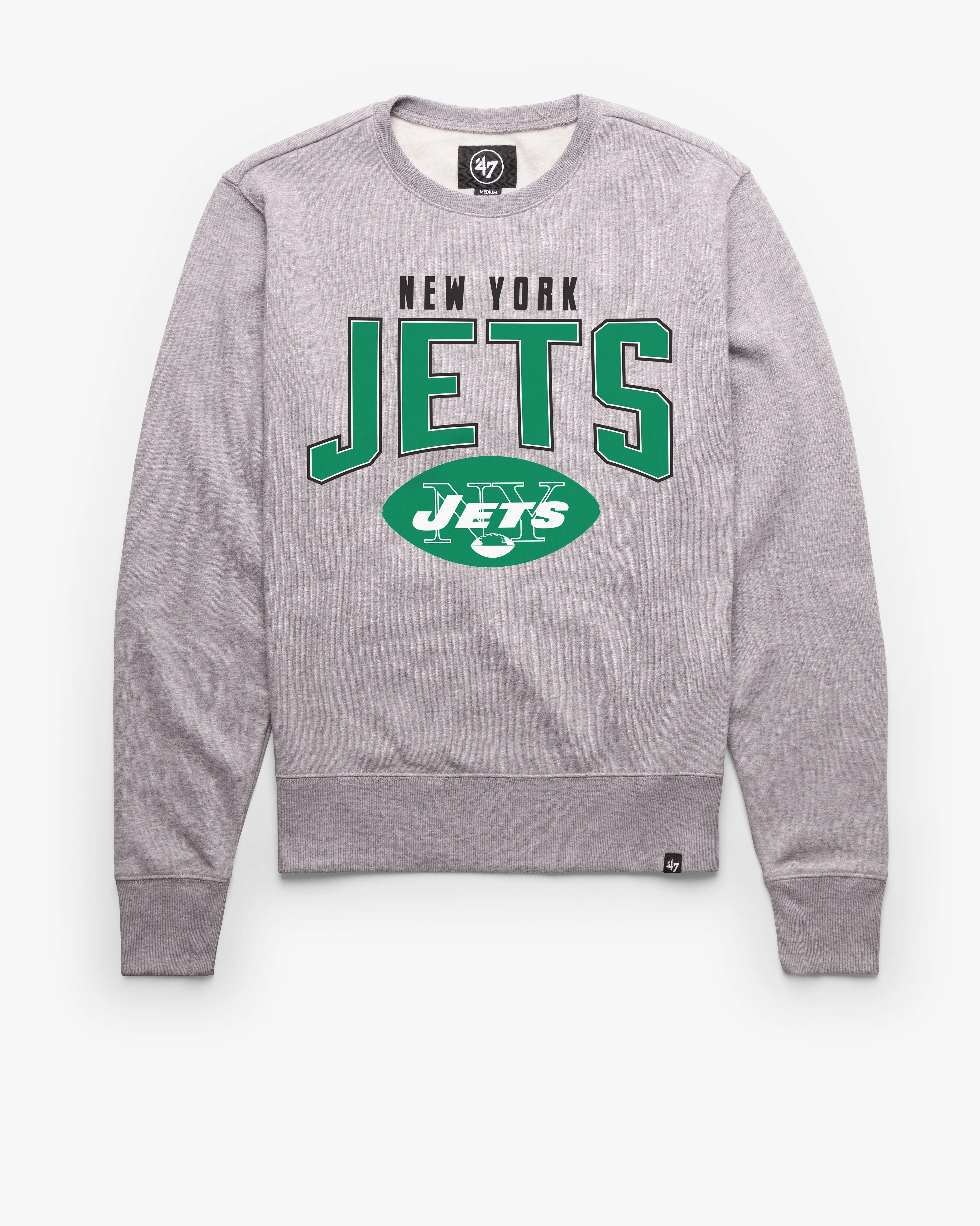 NEW YORK JETS HISTORIC TEAM ELEMENTS ARCH '47 HEADLINE CREW sold by 47