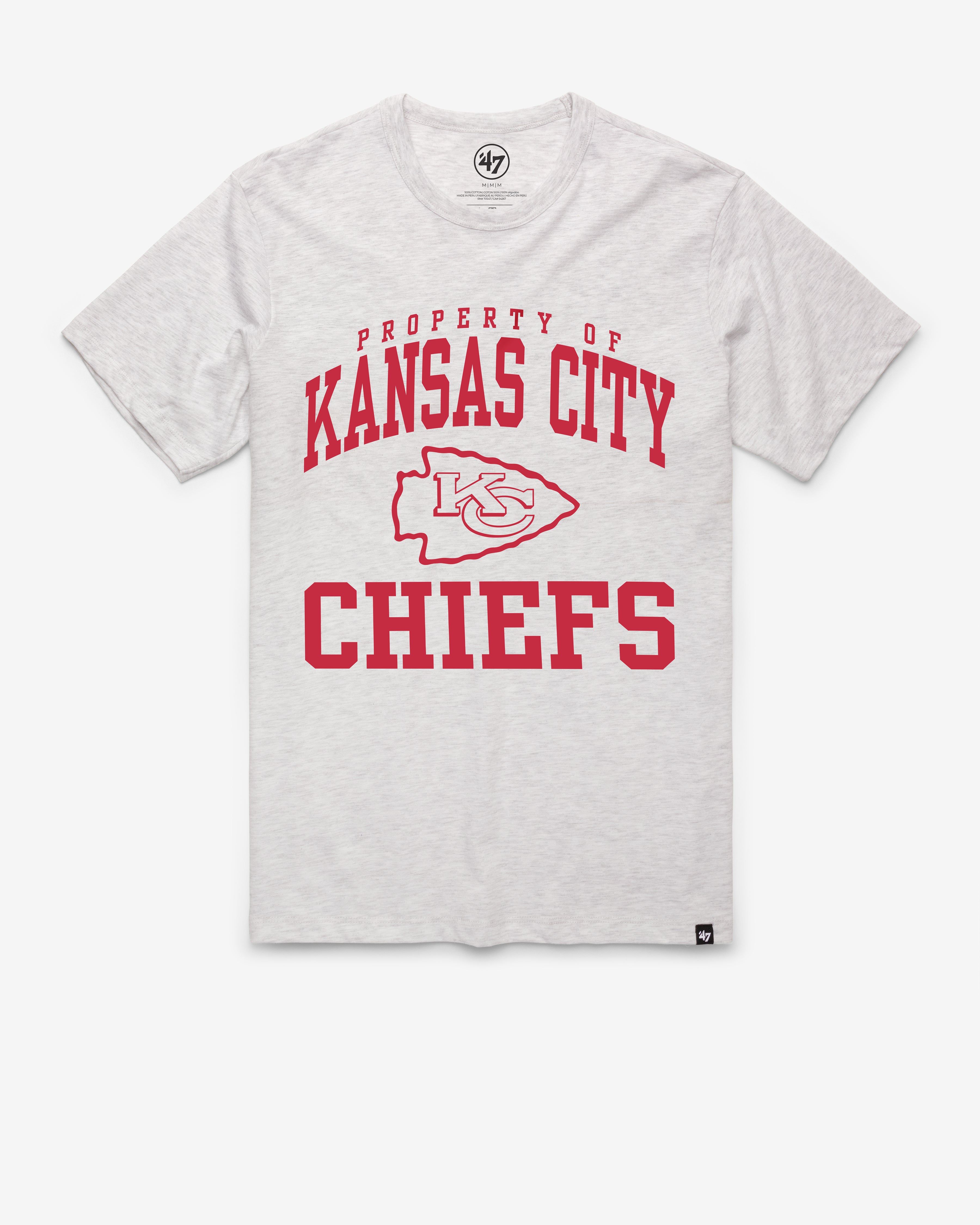 KANSAS CITY CHIEFS PROPERTY OF ARCH '47 FRANKLIN TEE sold by 47