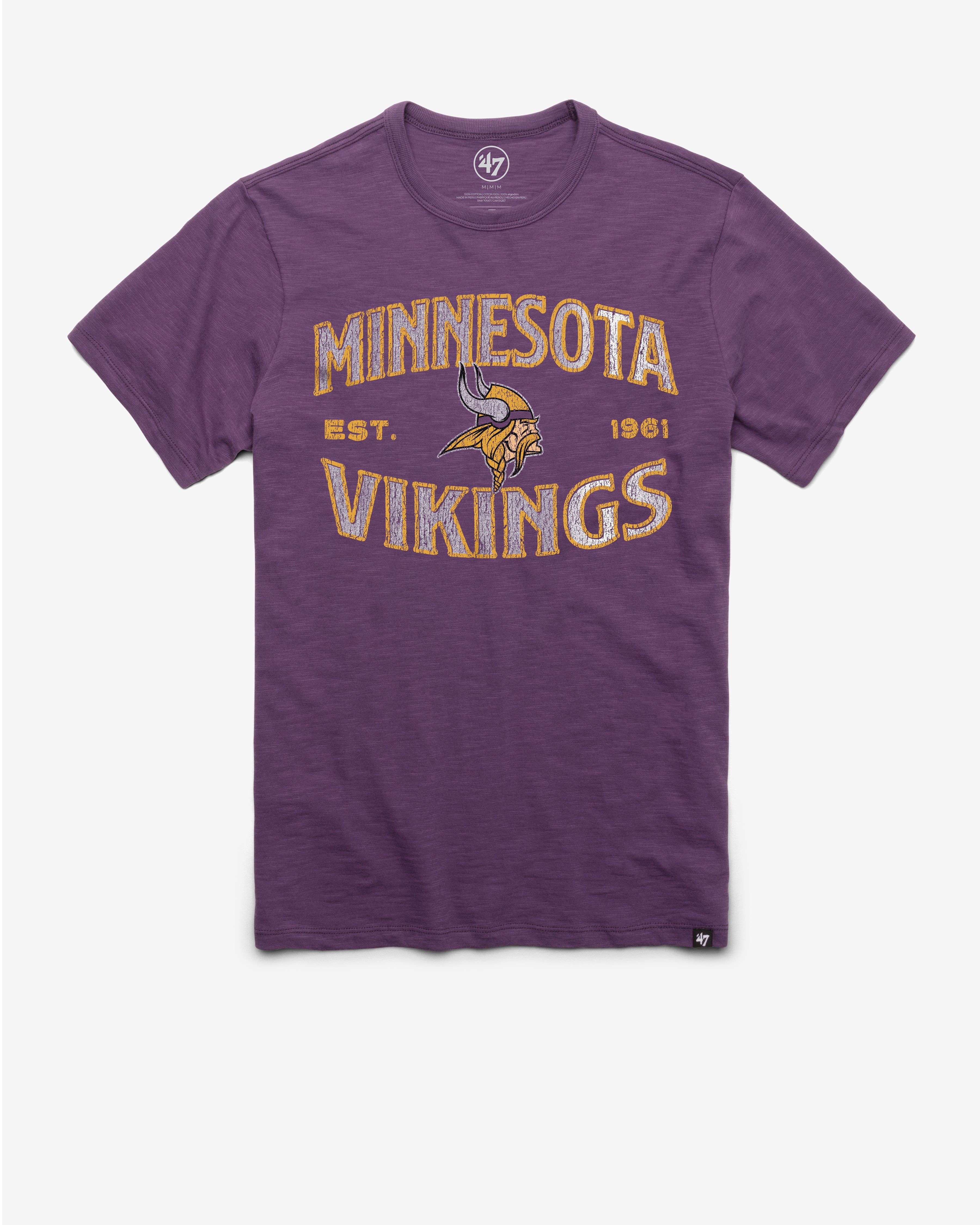MINNESOTA VIKINGS OFFSETTER '47 SCRUM TEE sold by 47