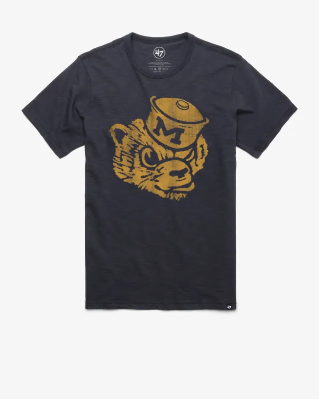 MICHIGAN WOLVERINES VINTAGE GRIT '47 SCRUM TEE sold by 47