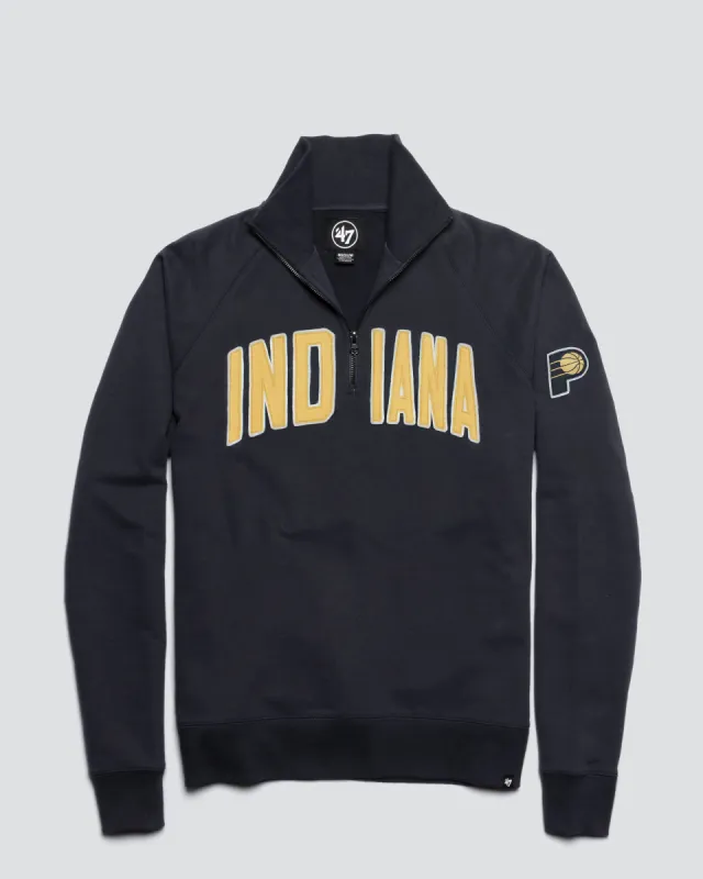 INDIANA PACERS BANKS '47 HARRIS SCRIMMAGE 1/4 ZIP sold by 47