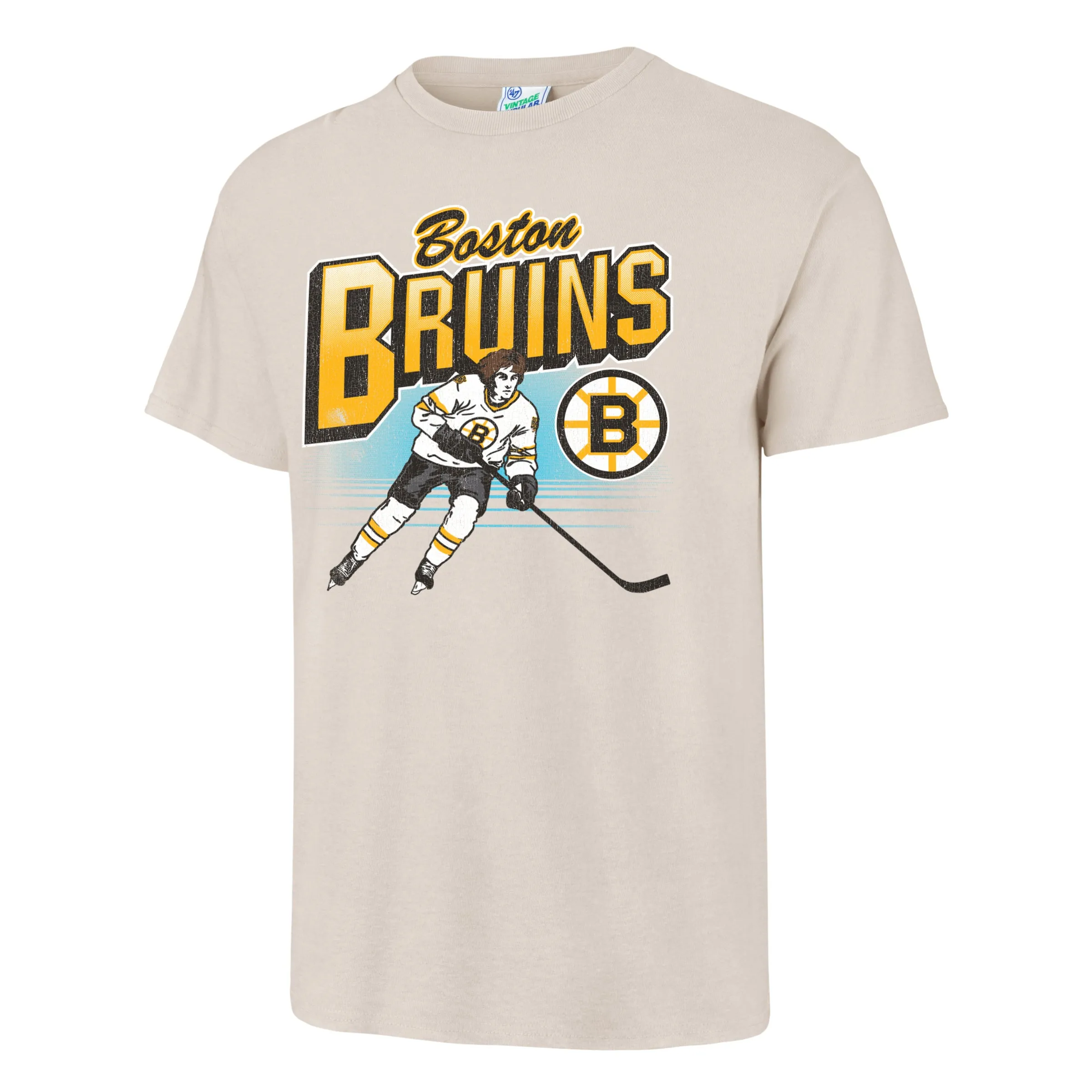 BOSTON BRUINS 100TH ANNIVERSARY LUNCH PAIL LOCKER VINTAGE '47 TUBULAR TEE sold by 47