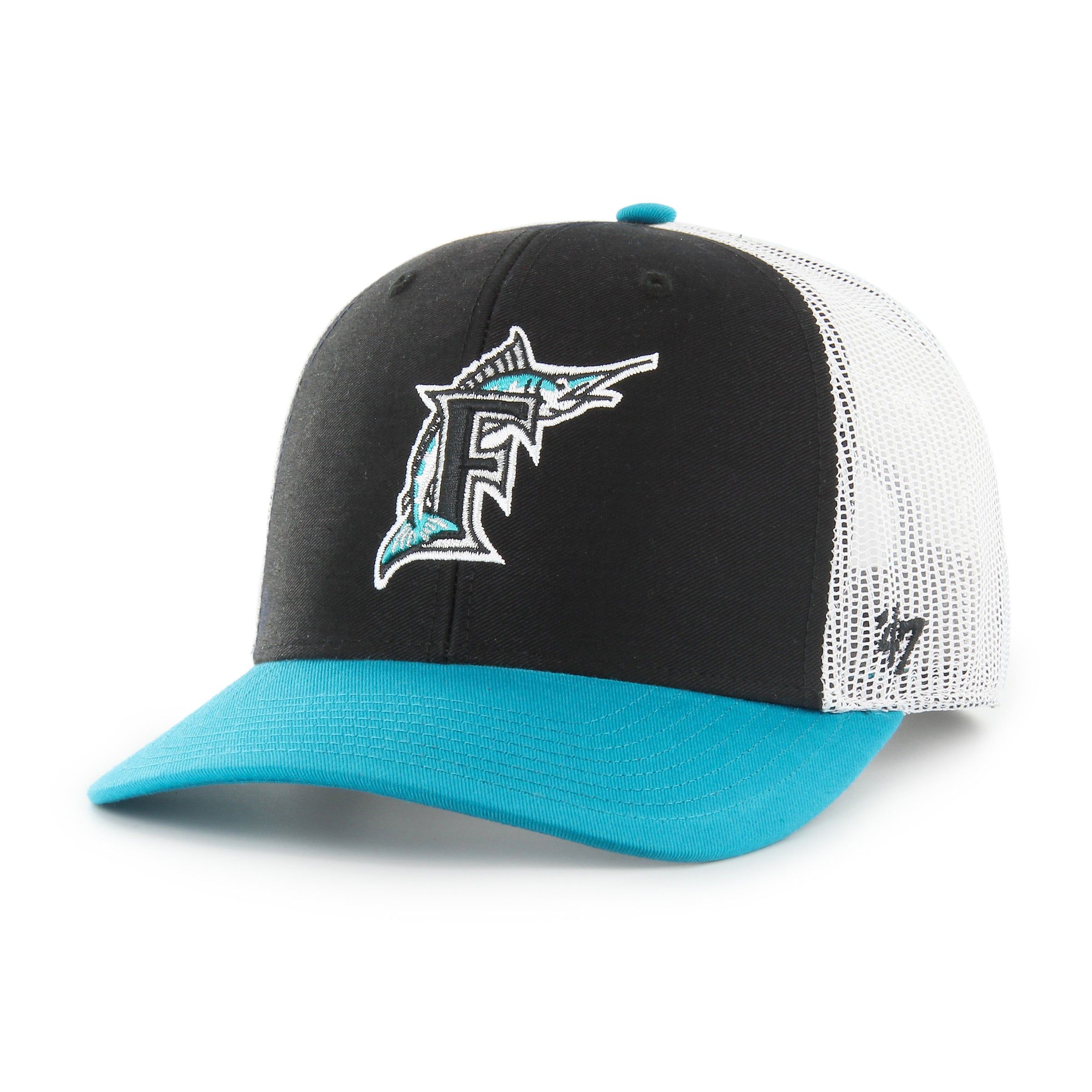 MIAMI MARLINS COOPERSTOWN SIDE NOTE '47 TRUCKER sold by 47 product image thumbnail 2