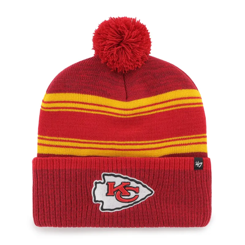 KANSAS CITY CHIEFS FADEOUT '47 CUFF KNIT sold by 47