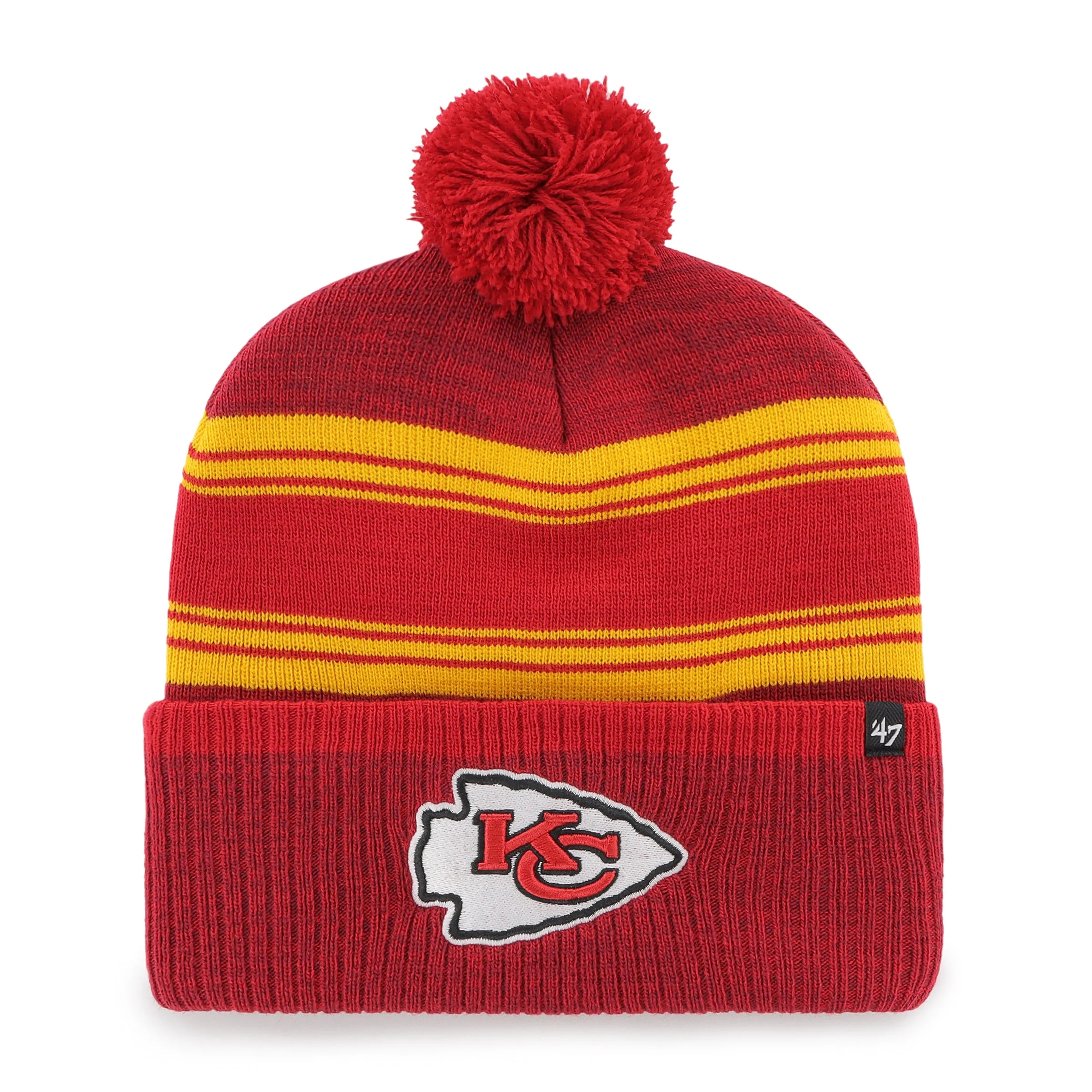KANSAS CITY CHIEFS FADEOUT '47 CUFF KNIT sold by 47