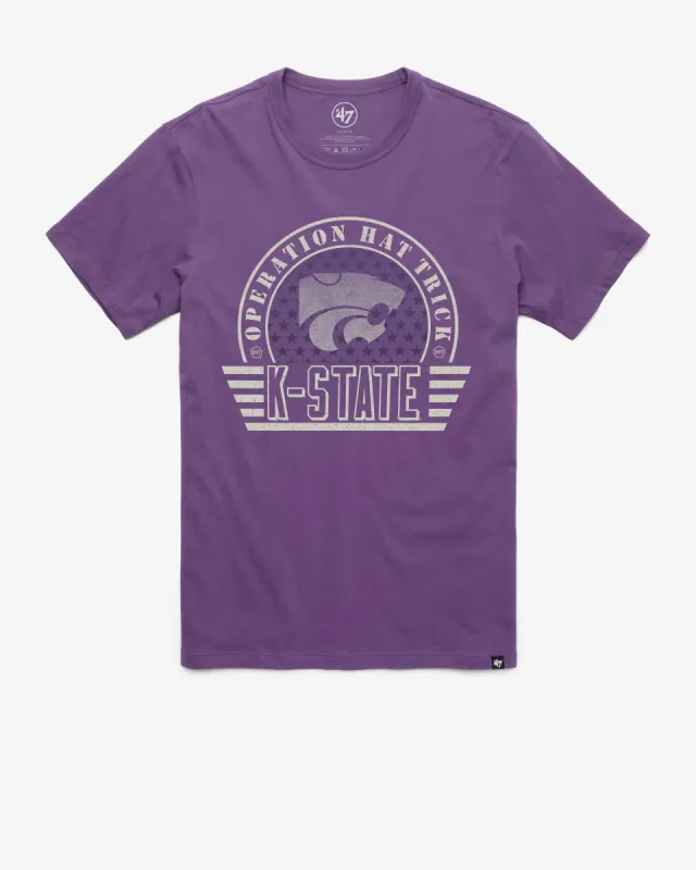 KANSAS STATE WILDCATS OPERATION HAT TRICK OHT CONVOY '47 FRANKLIN TEE sold by 47