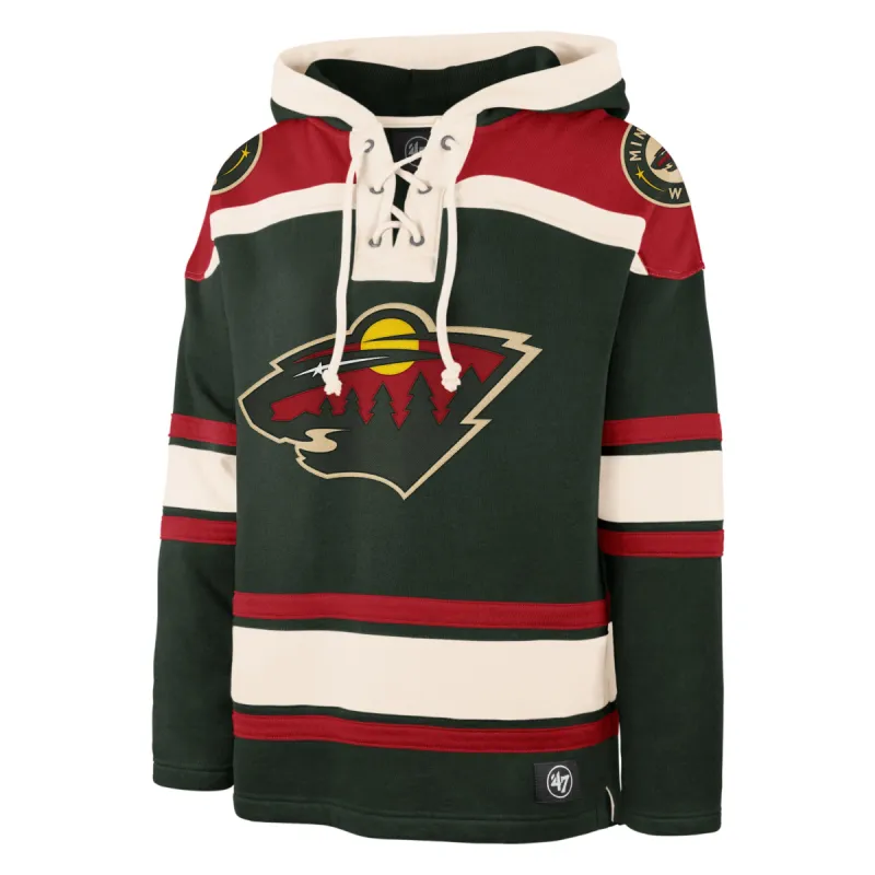 MINNESOTA WILD SUPERIOR '47 LACER HOOD sold by 47