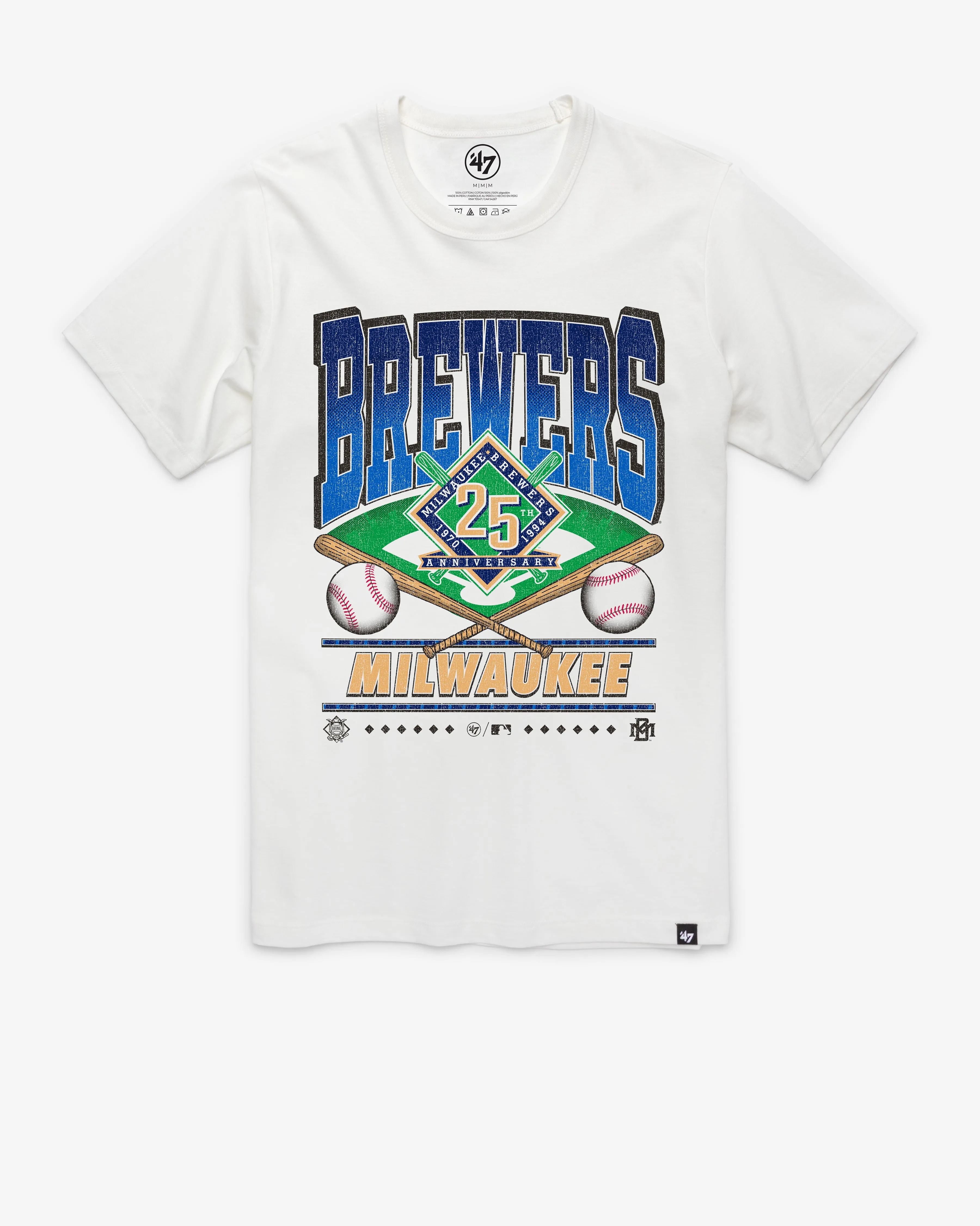 MILWAUKEE BREWERS STRAIGHT SHOT '47 FRANKLIN TEE sold by 47
