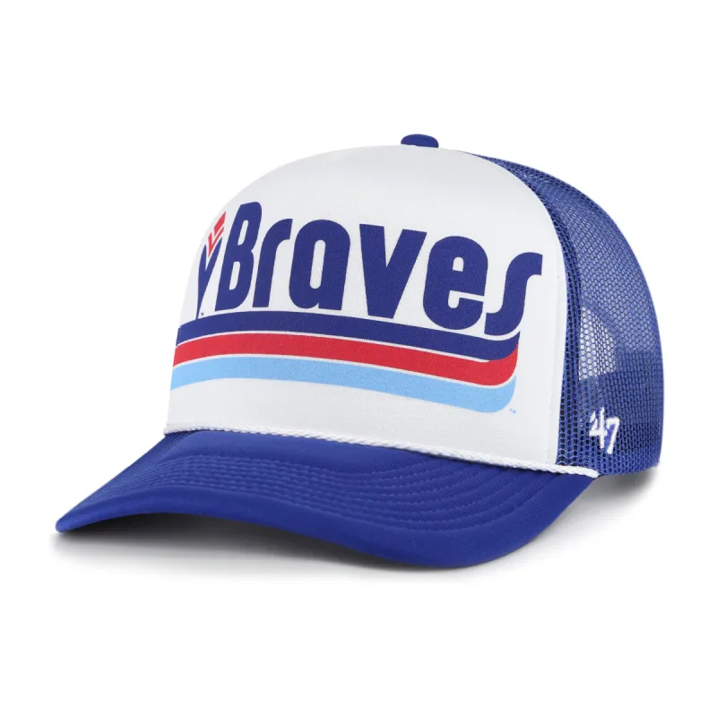ATLANTA BRAVES COOPERSTOWN REGION FOAM '47 TRUCKER sold by 47