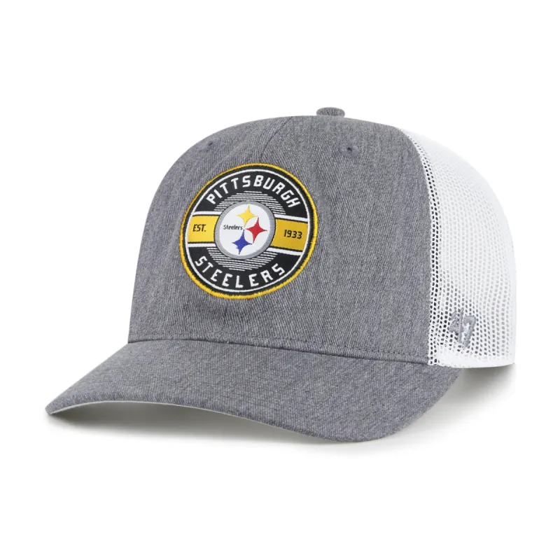 PITTSBURGH STEELERS HASH MARK '47 TRUCKER RF RELAXED FIT sold by 47