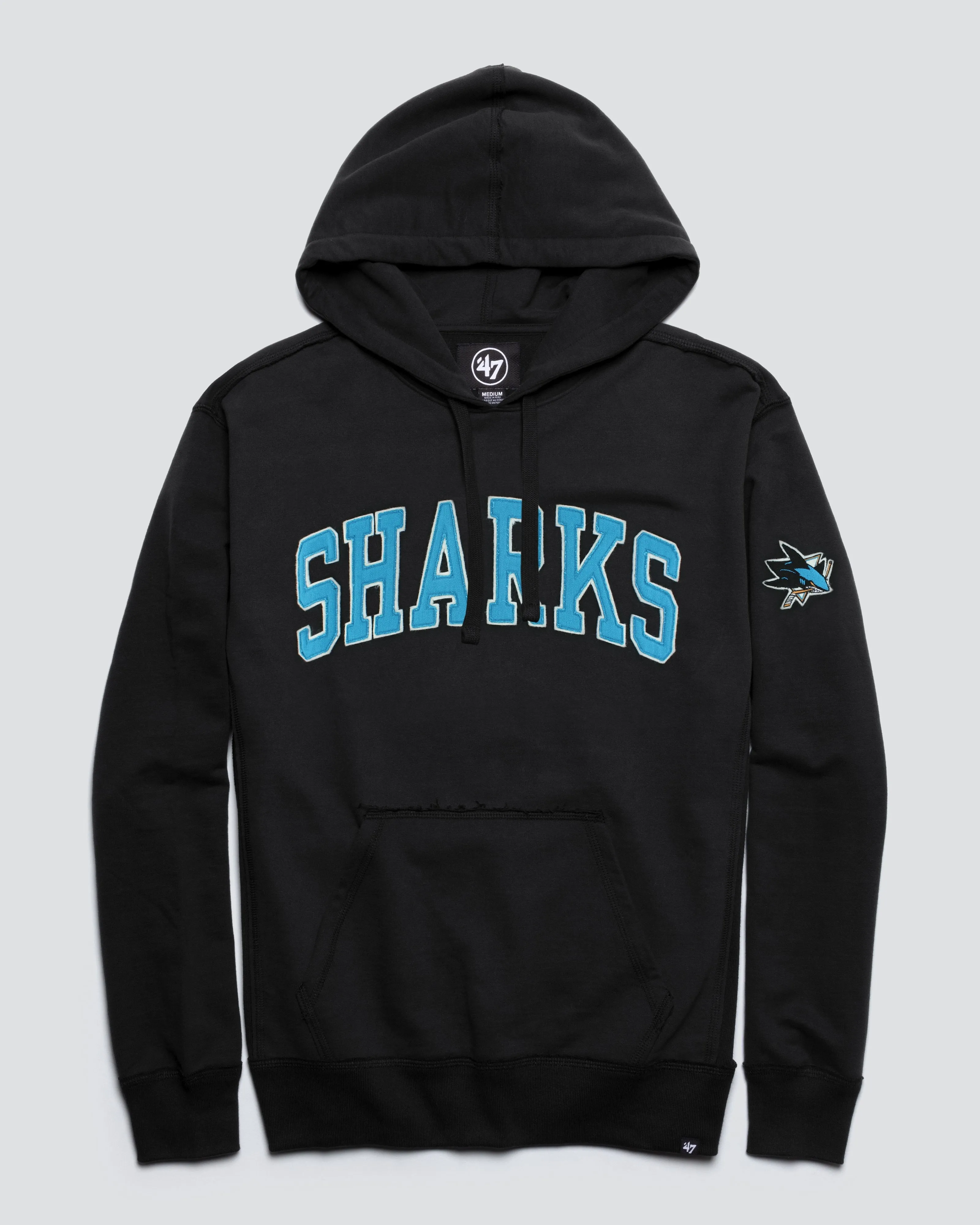 SAN JOSE SHARKS RELIC '47 HARRIS SCRIMMAGE HOOD sold by 47