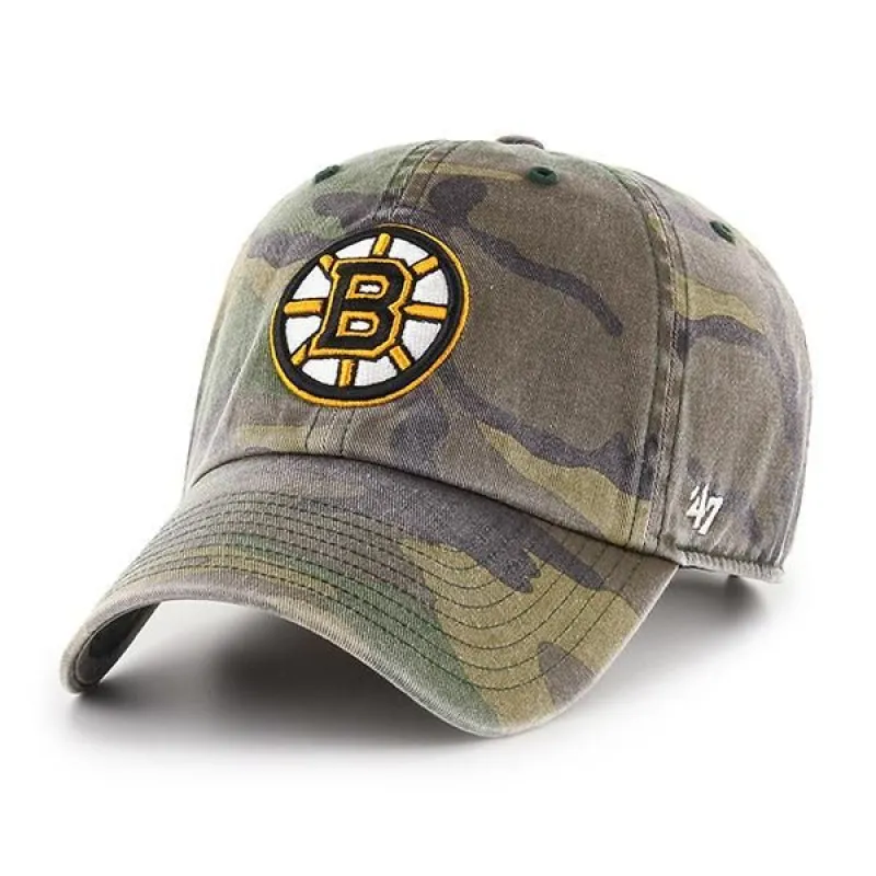 BOSTON BRUINS CAMO '47 CLEAN UP sold by 47
