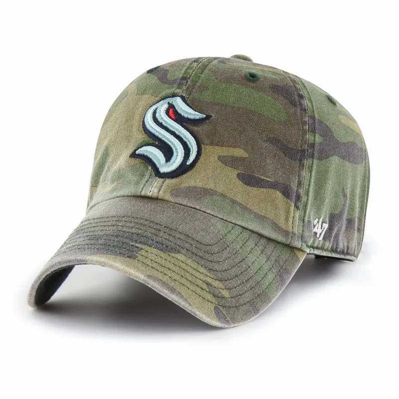 SEATTLE KRAKEN CAMO '47 CLEAN UP sold by 47