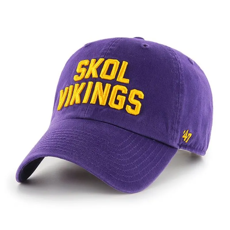 MINNESOTA VIKINGS SCRIPT 47 CLEAN UP sold by 47