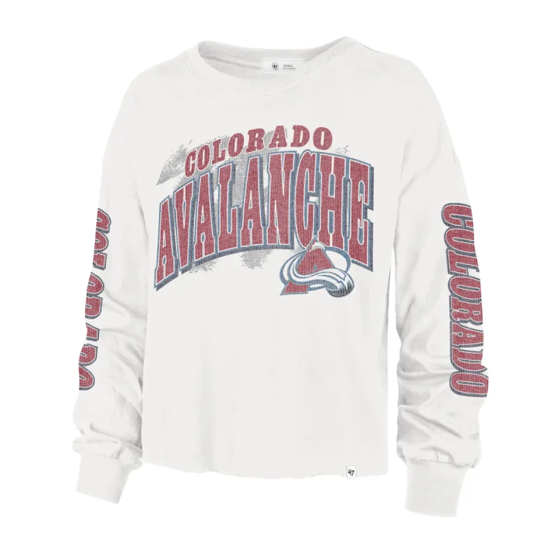 COLORADO AVALANCHE BRUSH BACK '47 PARKWAY LONG SLEEVE WOMENS sold by 47