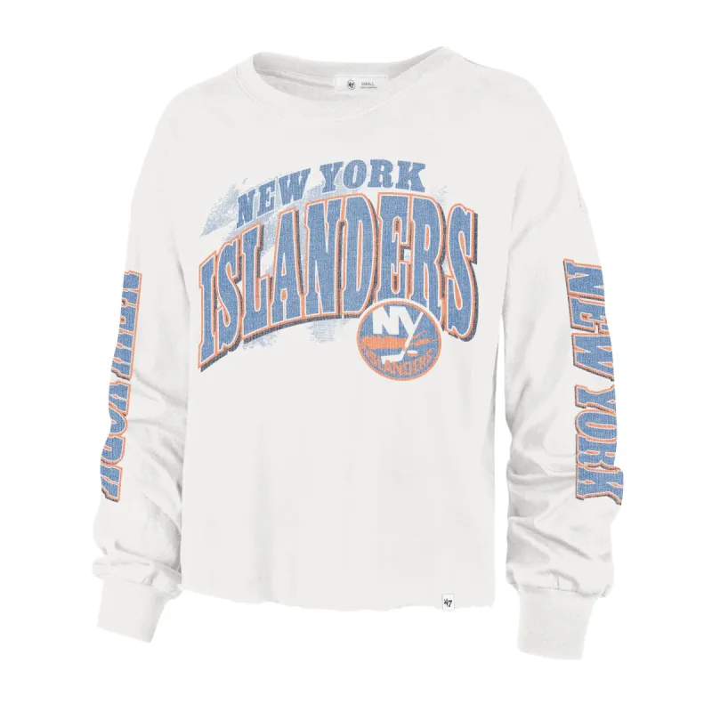 NEW YORK ISLANDERS VINTAGE BRUSH BACK '47 PARKWAY LONG SLEEVE WOMENS sold by 47