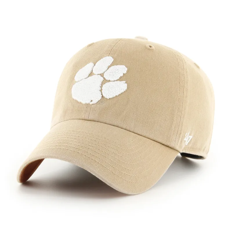 CLEMSON TIGERS KHAKI BALLPARK '47 CLEAN UP sold by 47