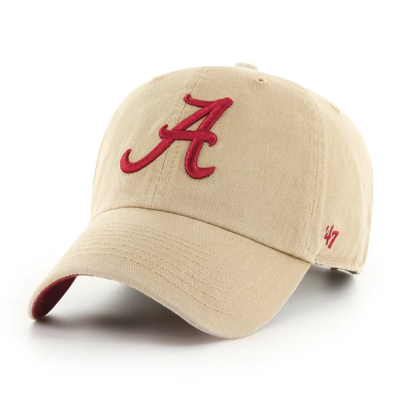 ALABAMA CRIMSON TIDE KHAKI BALLPARK '47 CLEAN UP sold by 47