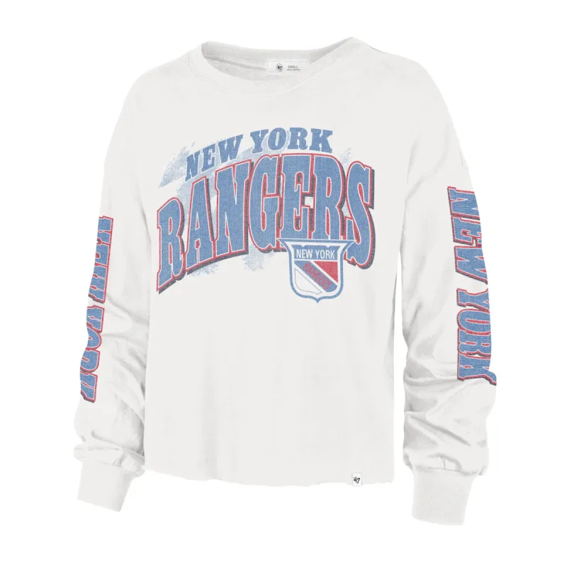 NEW YORK RANGERS VINTAGE BRUSH BACK '47 PARKWAY LONG SLEEVE WOMENS sold by 47