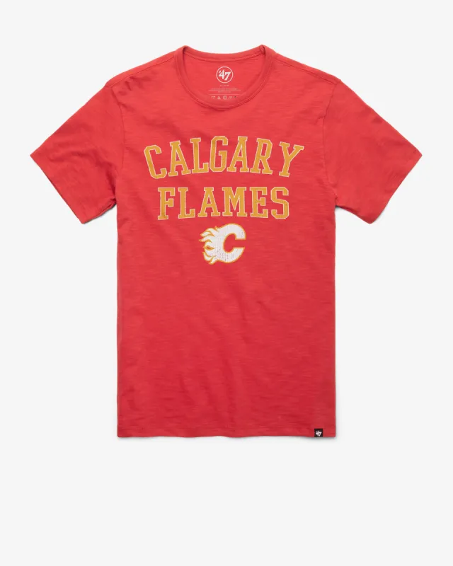 CALGARY FLAMES TRACK '47 SCRUM TEE sold by 47