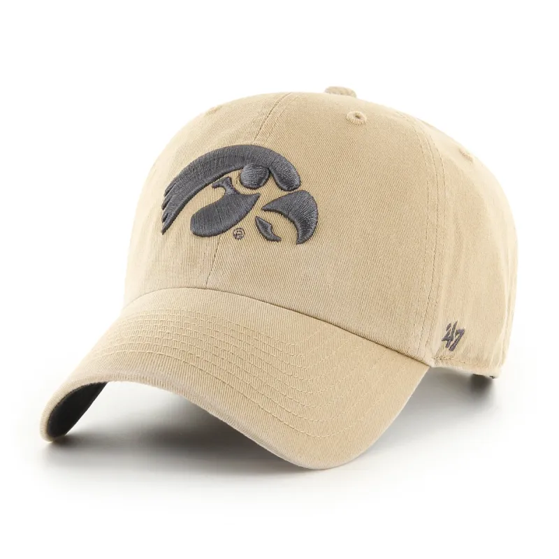 IOWA HAWKEYES KHAKI BALLPARK '47 CLEAN UP sold by 47