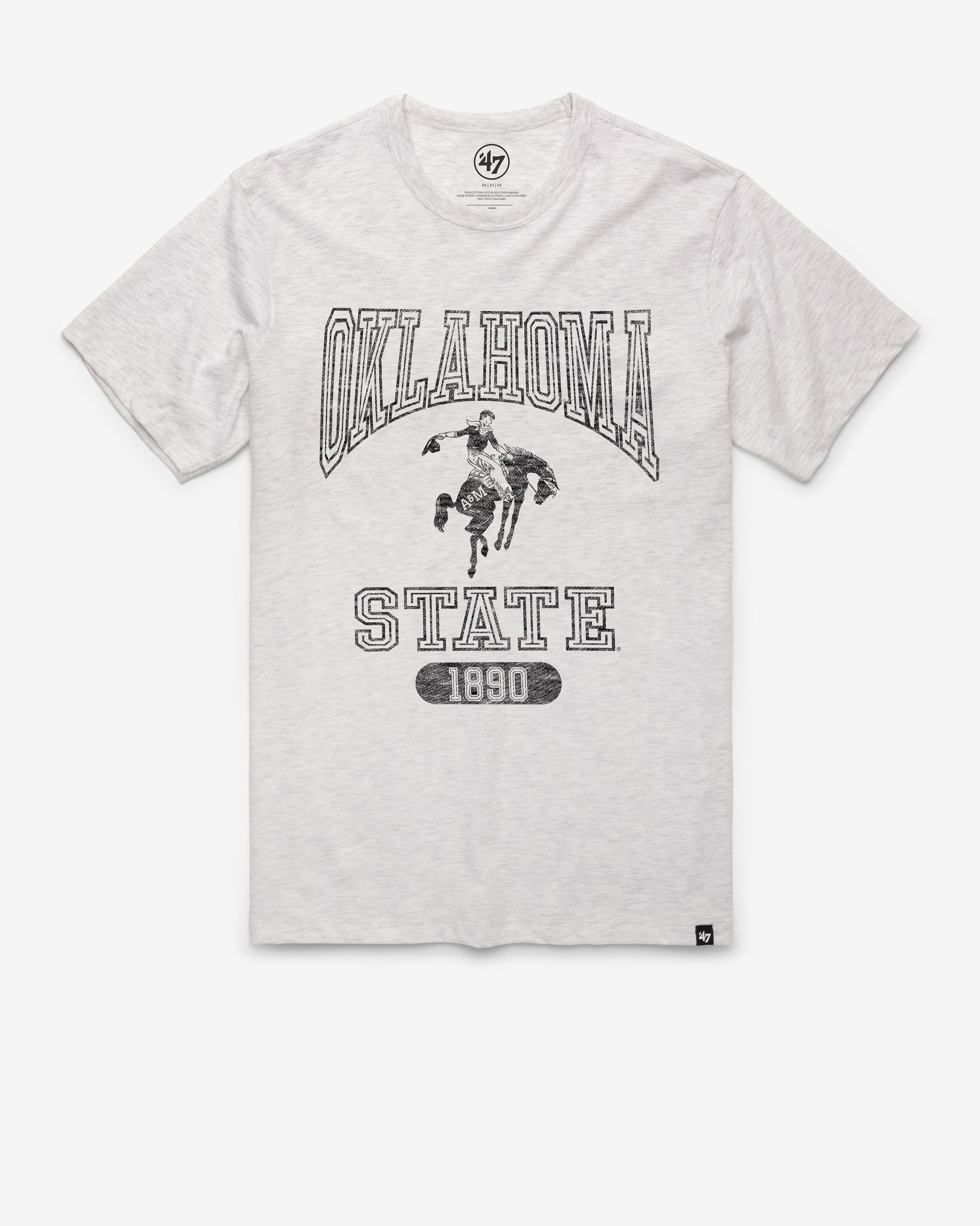 OKLAHOMA STATE COWBOYS VINTAGE LINE PRESS '47 FRANKLIN TEE sold by 47