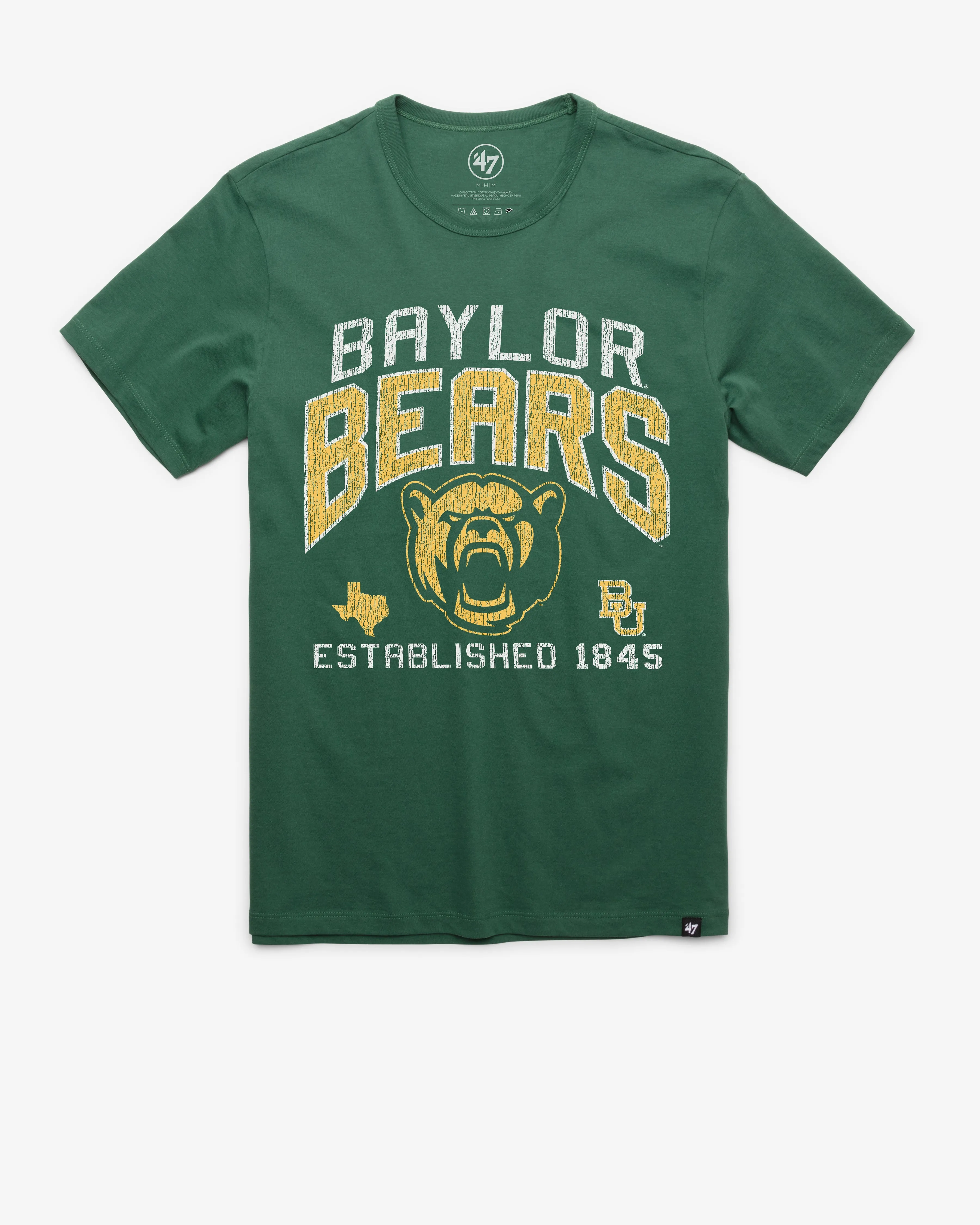 BAYLOR BEARS TURNED UP '47 FRANKLIN TEE sold by 47