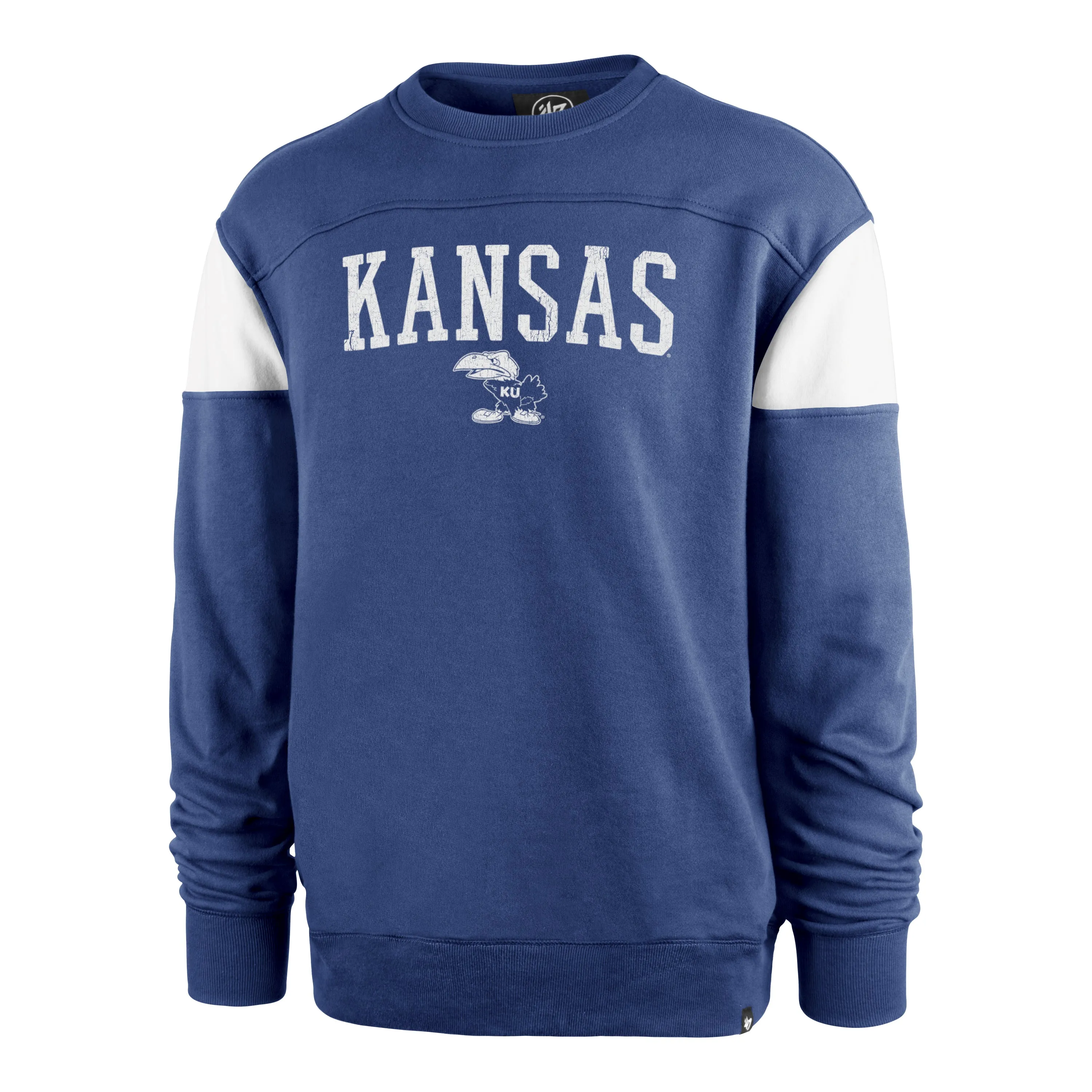 KANSAS JAYHAWKS VINTAGE GROUNDBREAK '47 ONSET CREW sold by 47