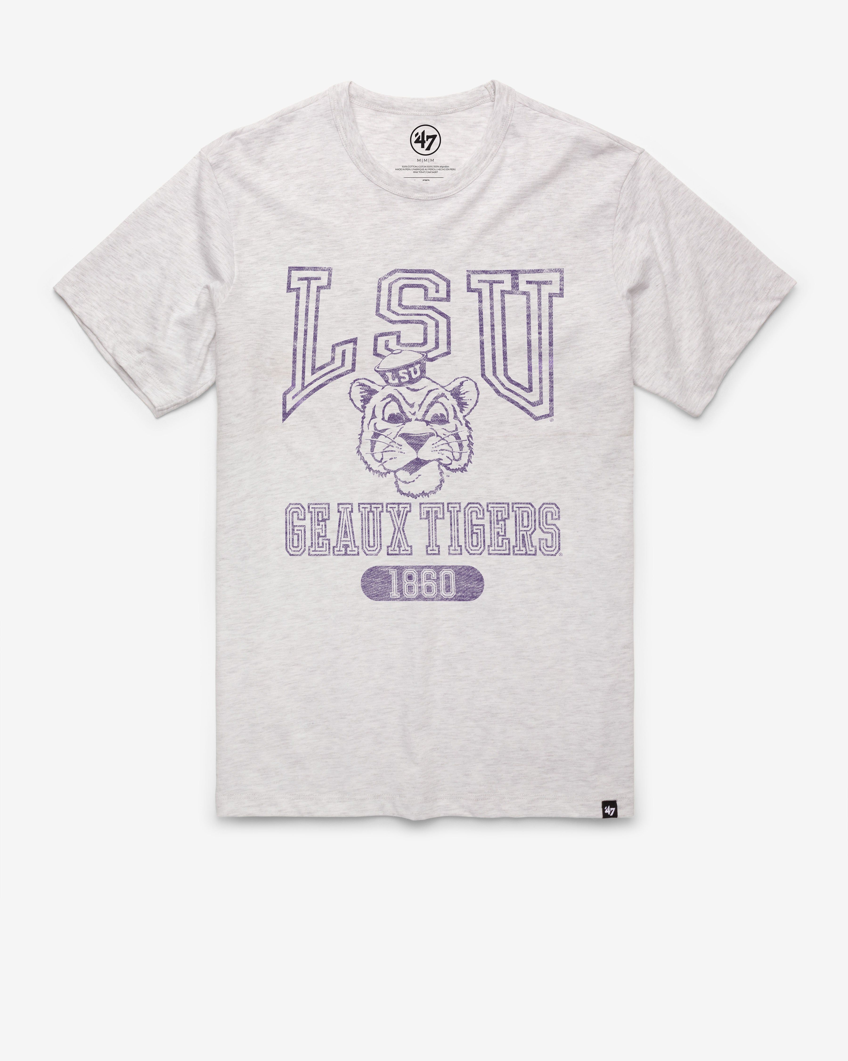 LOUISIANA STATE TIGERS LSU VINTAGE LINE PRESS '47 FRANKLIN TEE sold by 47