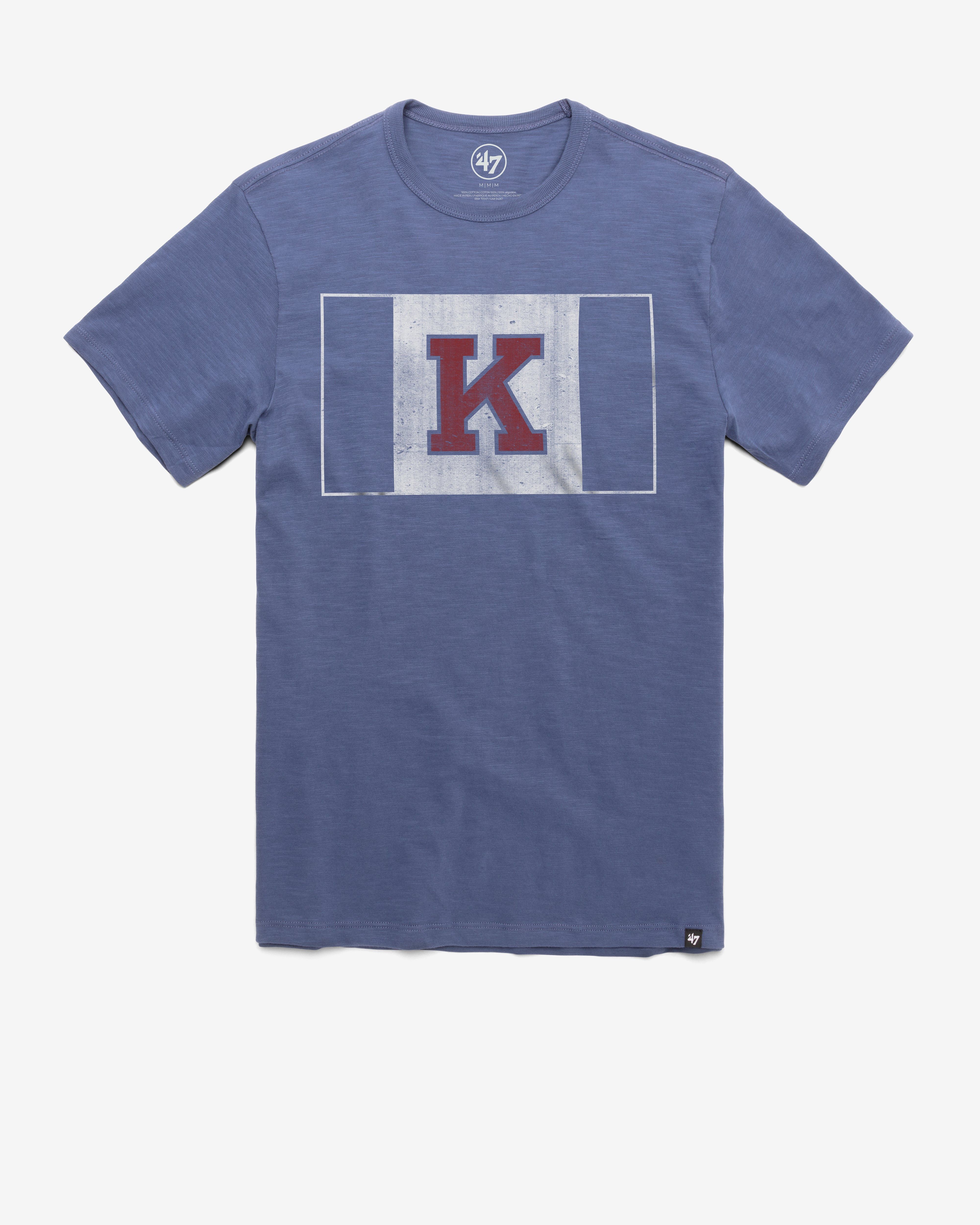 KANSAS JAYHAWKS VINTAGE GRIT '47 SCRUM TEE sold by 47