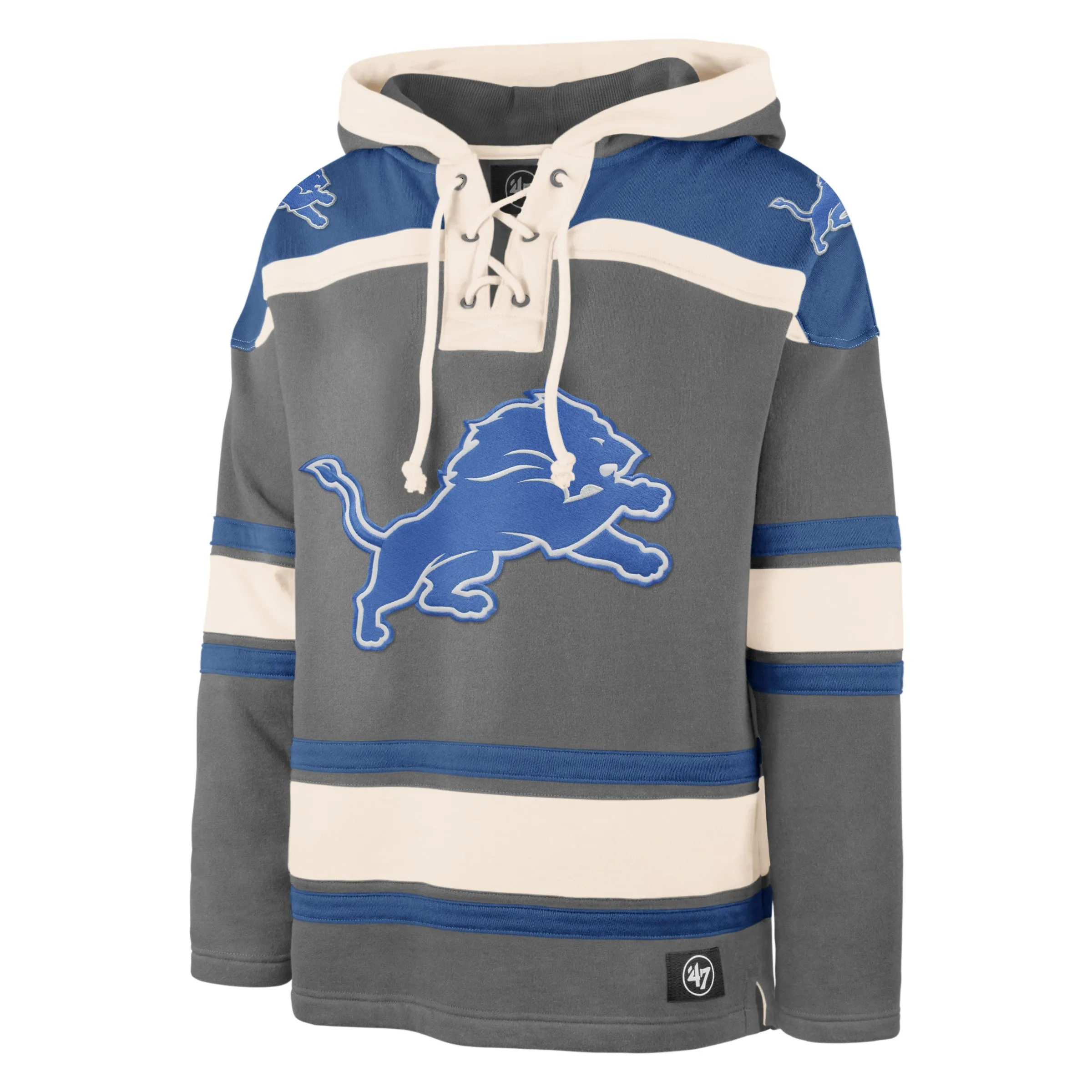 DETROIT LIONS SUPERIOR '47 LACER HOOD sold by 47