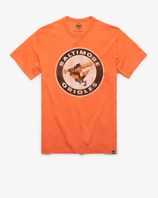 BALTIMORE ORIOLES COOPERSTOWN GRIT '47 SCRUM TEE sold by 47