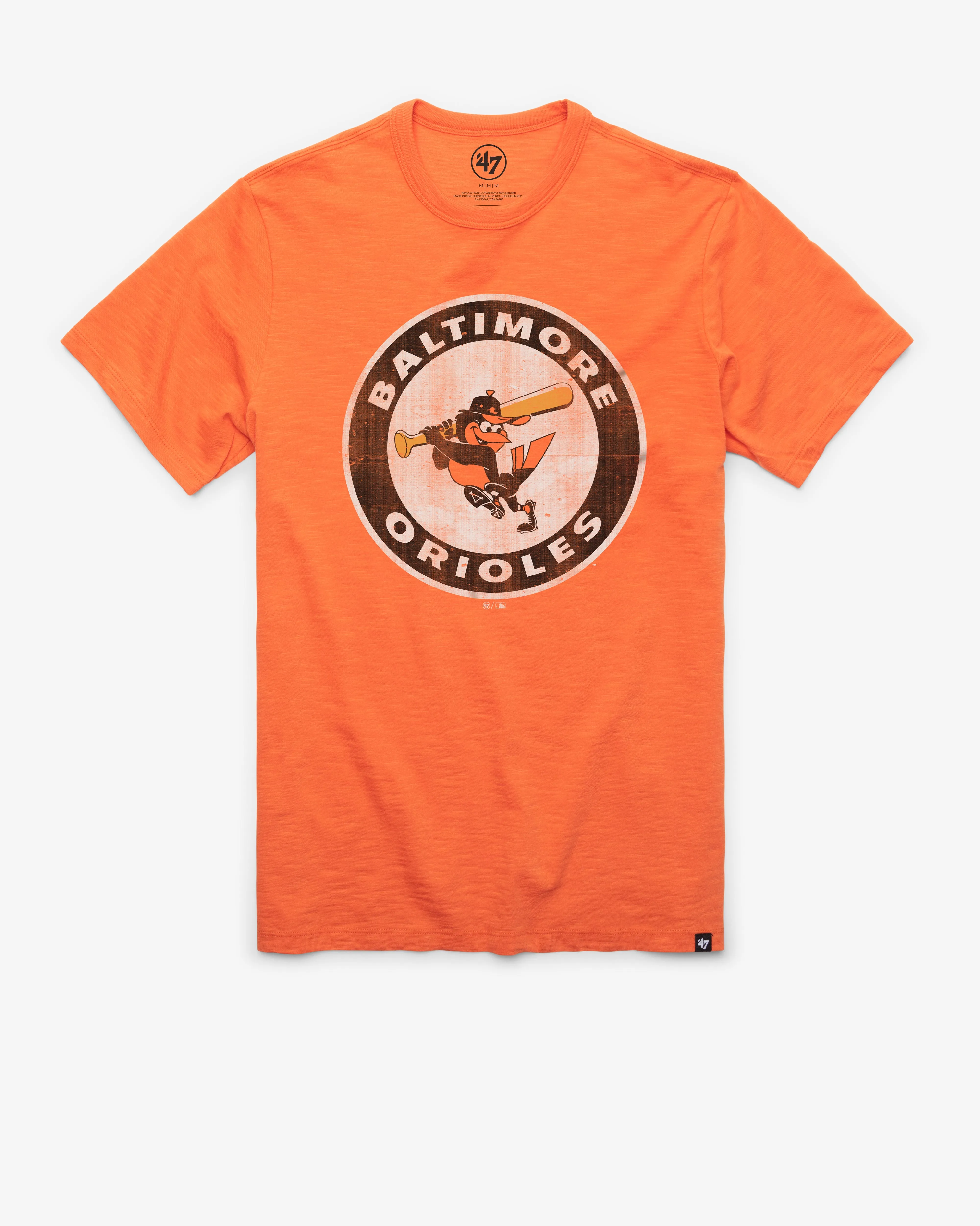 BALTIMORE ORIOLES COOPERSTOWN GRIT '47 SCRUM TEE sold by 47