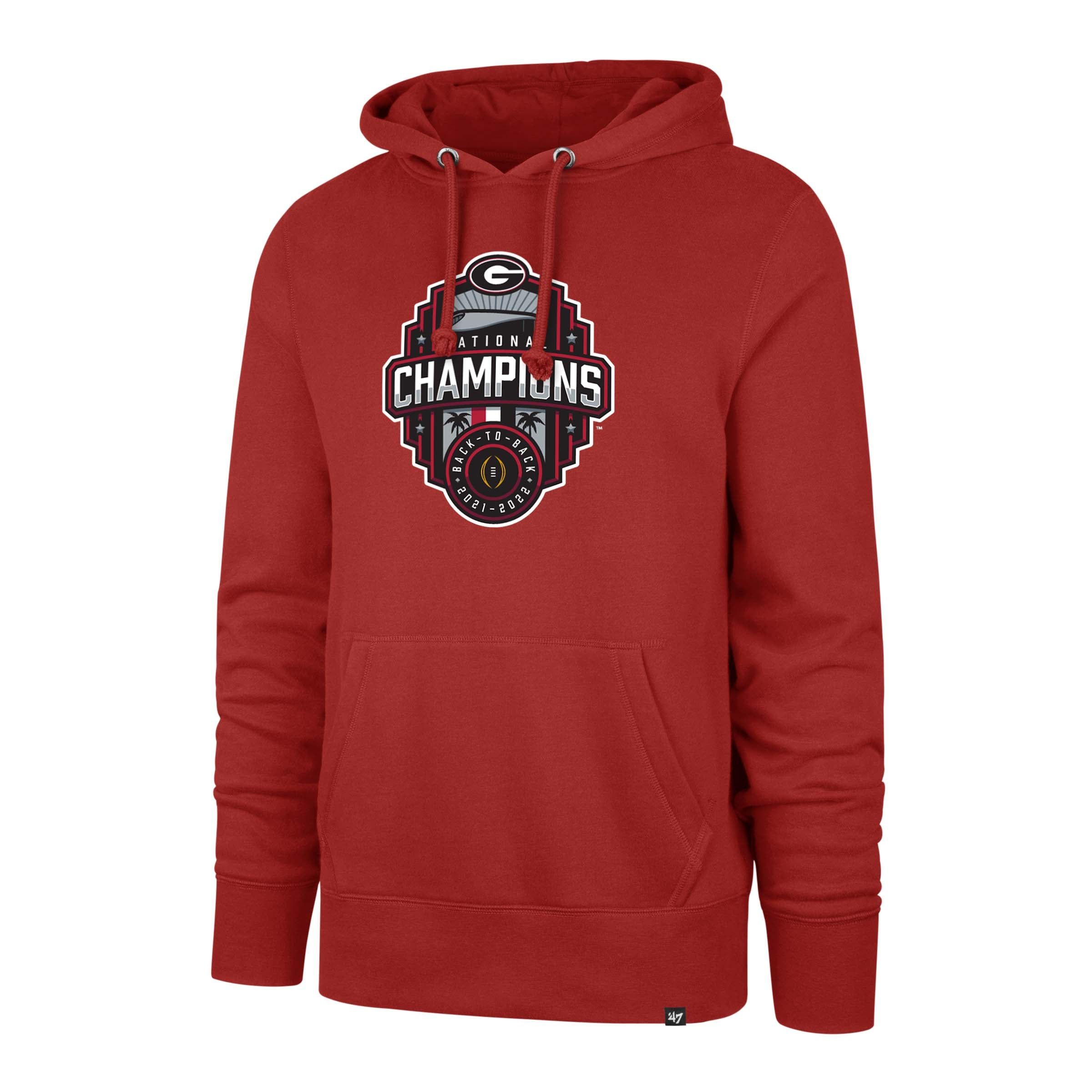 GEORGIA BULLDOGS 2022 CFP NATIONAL CHAMPS '47 HEADLINE HOOD sold by 47