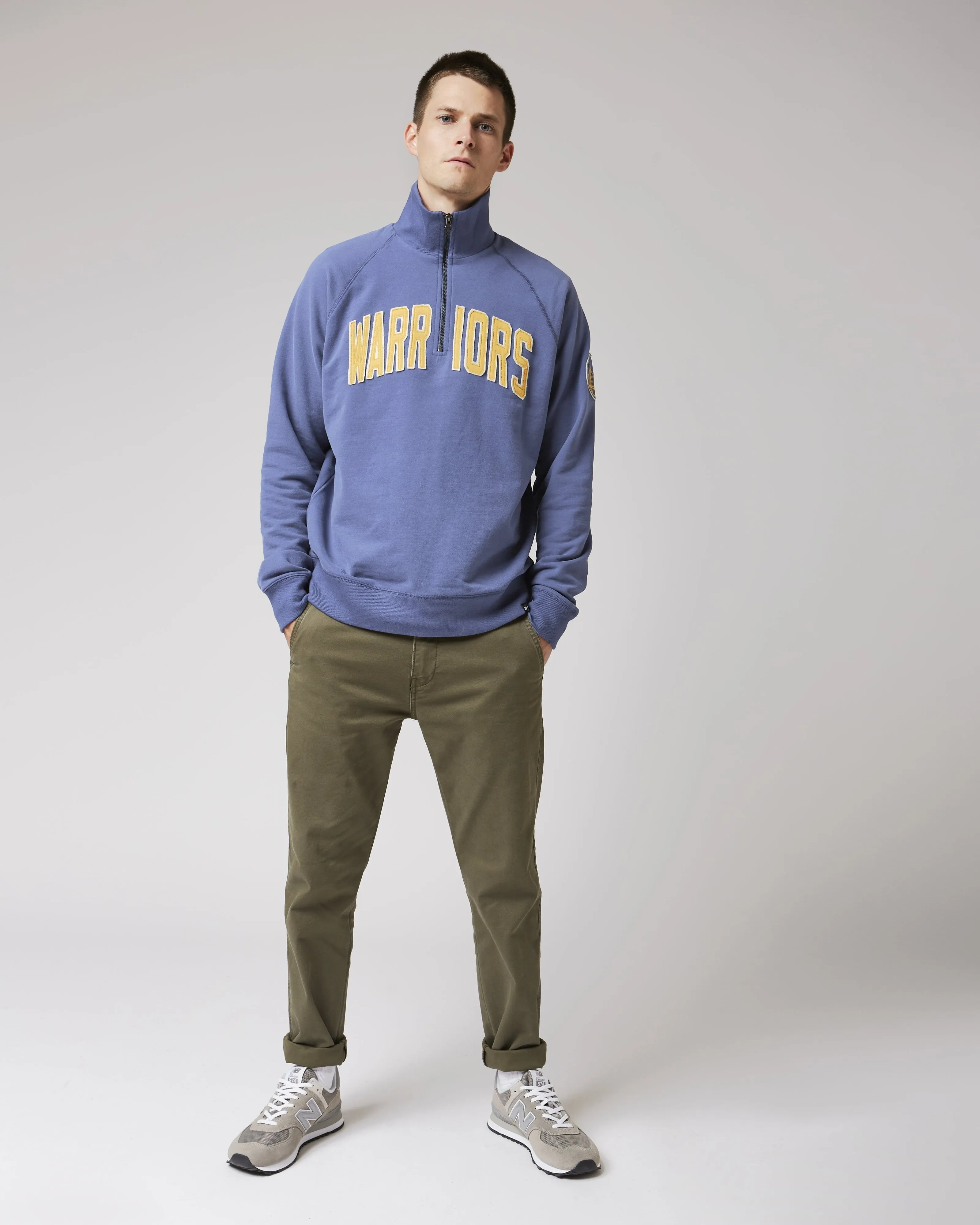 GOLDEN STATE WARRIORS BANKS '47 HARRIS SCRIMMAGE 1/4 ZIP sold by 47 product image thumbnail 2