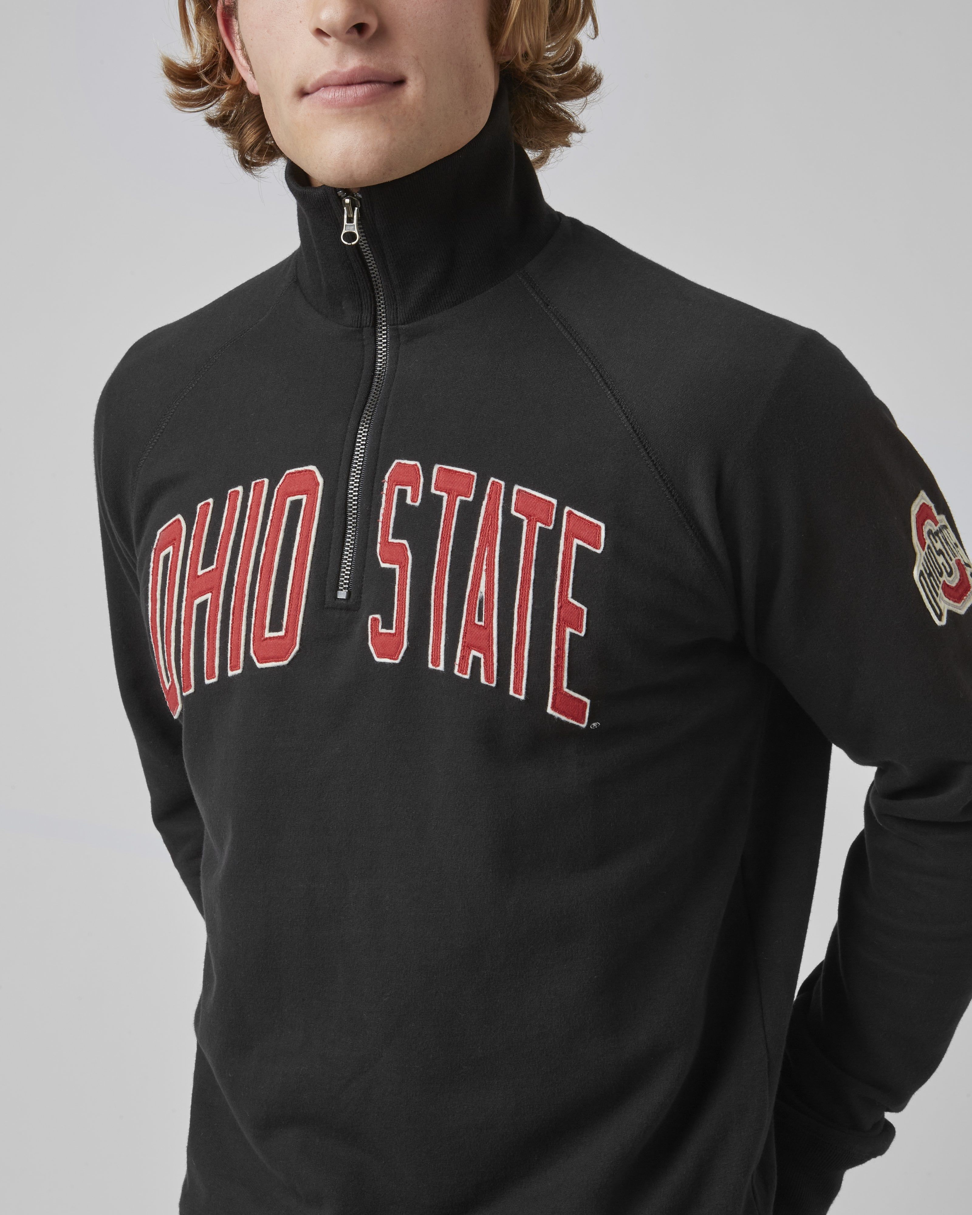 OHIO STATE BUCKEYES BANKS '47 HARRIS SCRIMMAGE 1/4 ZIP sold by 47 product image thumbnail 5