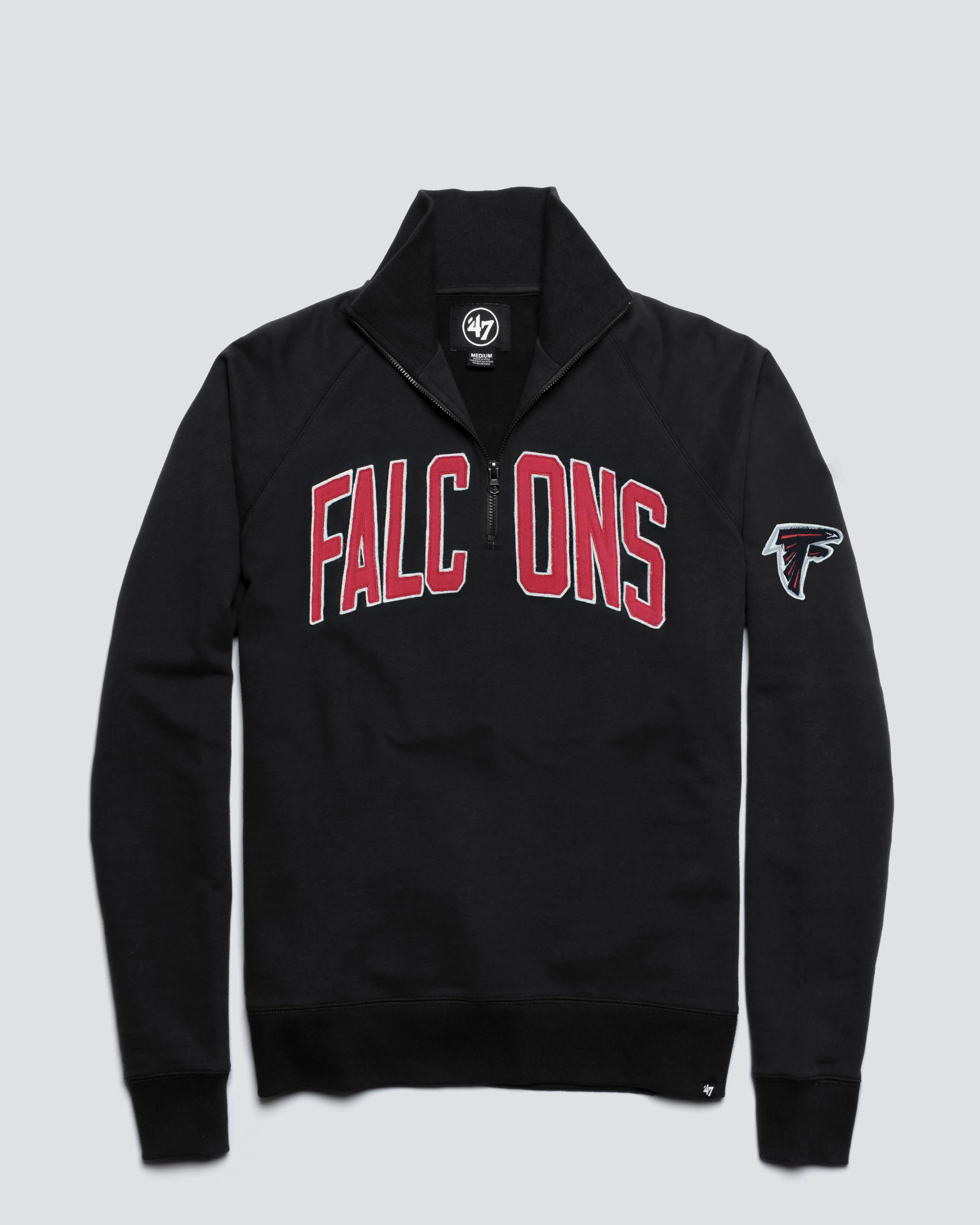 ATLANTA FALCONS BANKS '47 HARRIS SCRIMMAGE 1/4 ZIP sold by 47