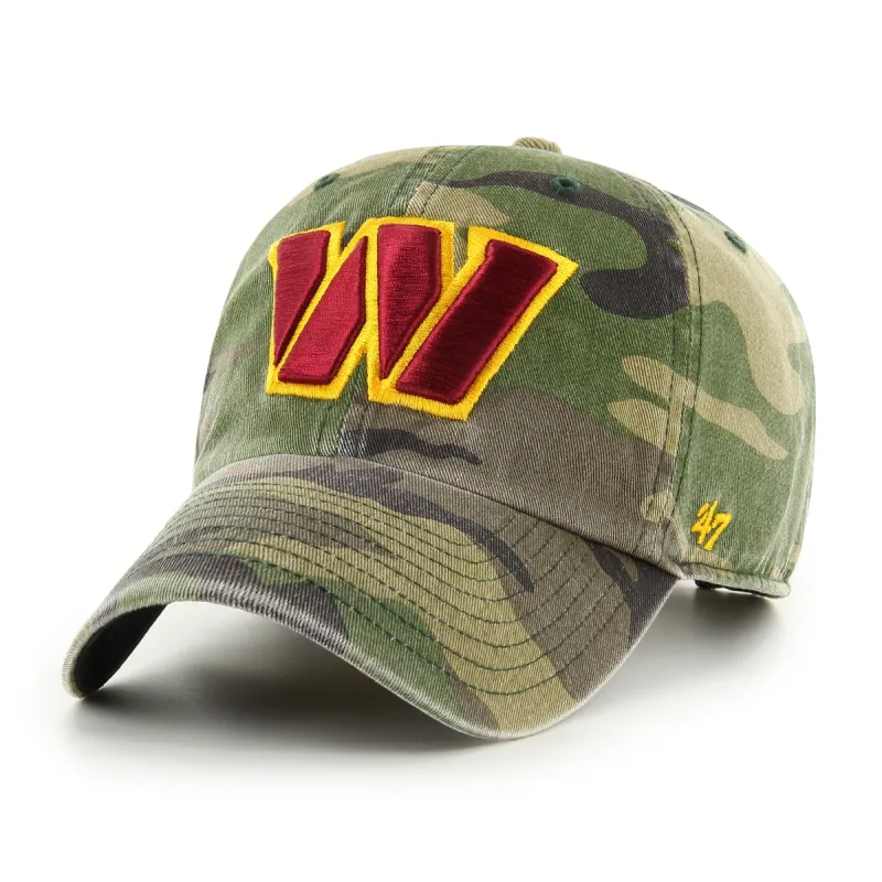 WASHINGTON COMMANDERS CAMO '47 CLEAN UP sold by 47