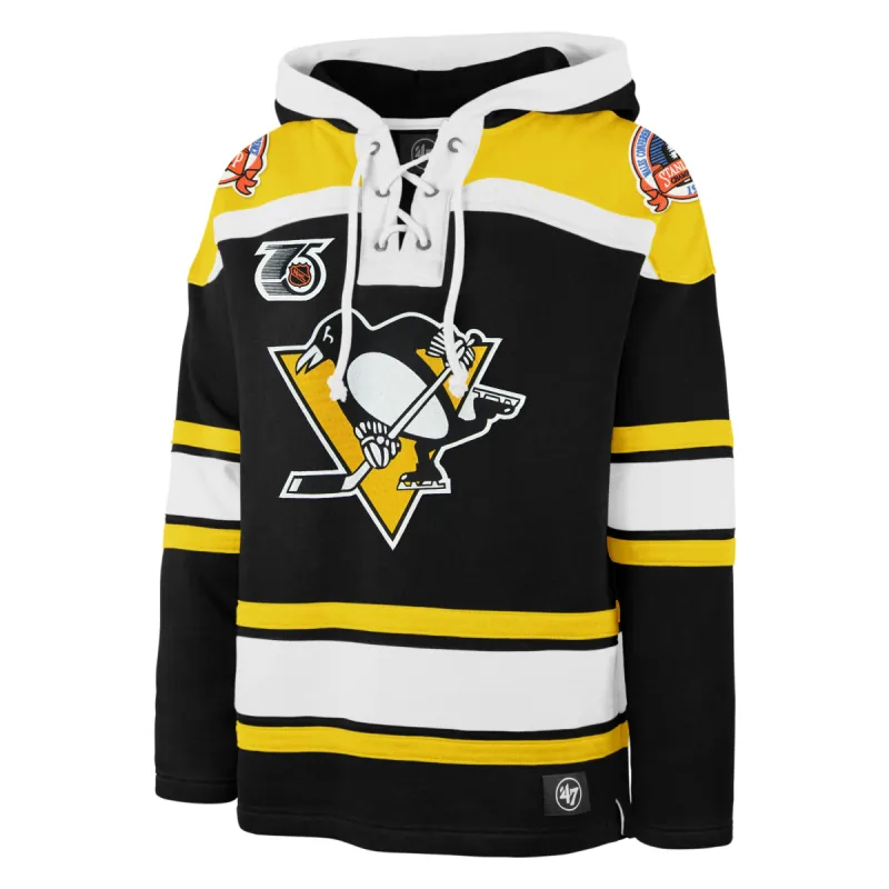 PITTSBURGH PENGUINS RETRO FREEZE SUPERIOR '47 LACER HOOD sold by 47