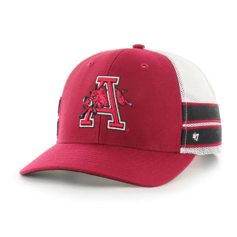 ARKANSAS RAZORBACKS VINTAGE STRAIGHT EIGHT '47 TRUCKER sold by 47