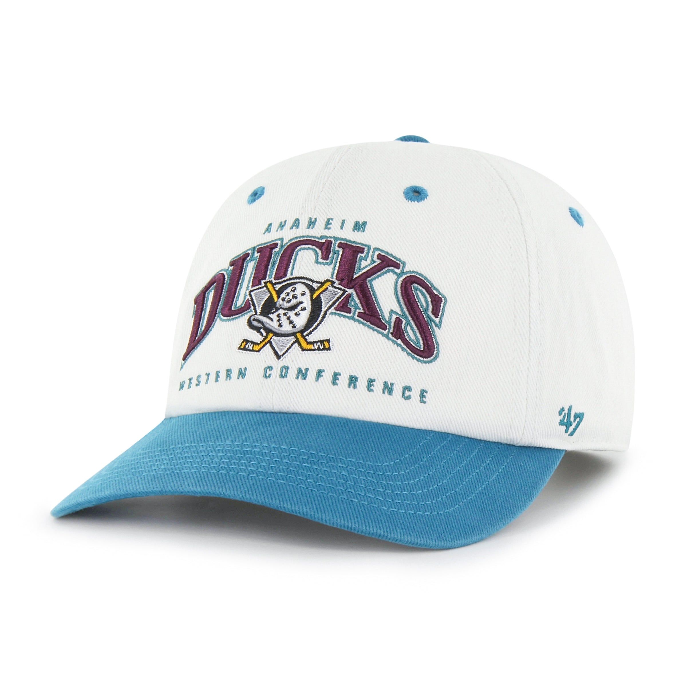 ANAHEIM DUCKS VINTAGE RETRO FREEZE '47 CLEAN UP MF MID FIT sold by 47 product image thumbnail 4