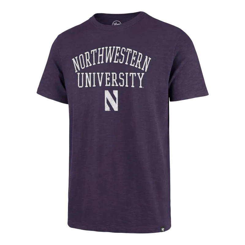 NORTHWESTERN WILDCATS CLASSIC TRACK '47 SCRUM TEE sold by 47