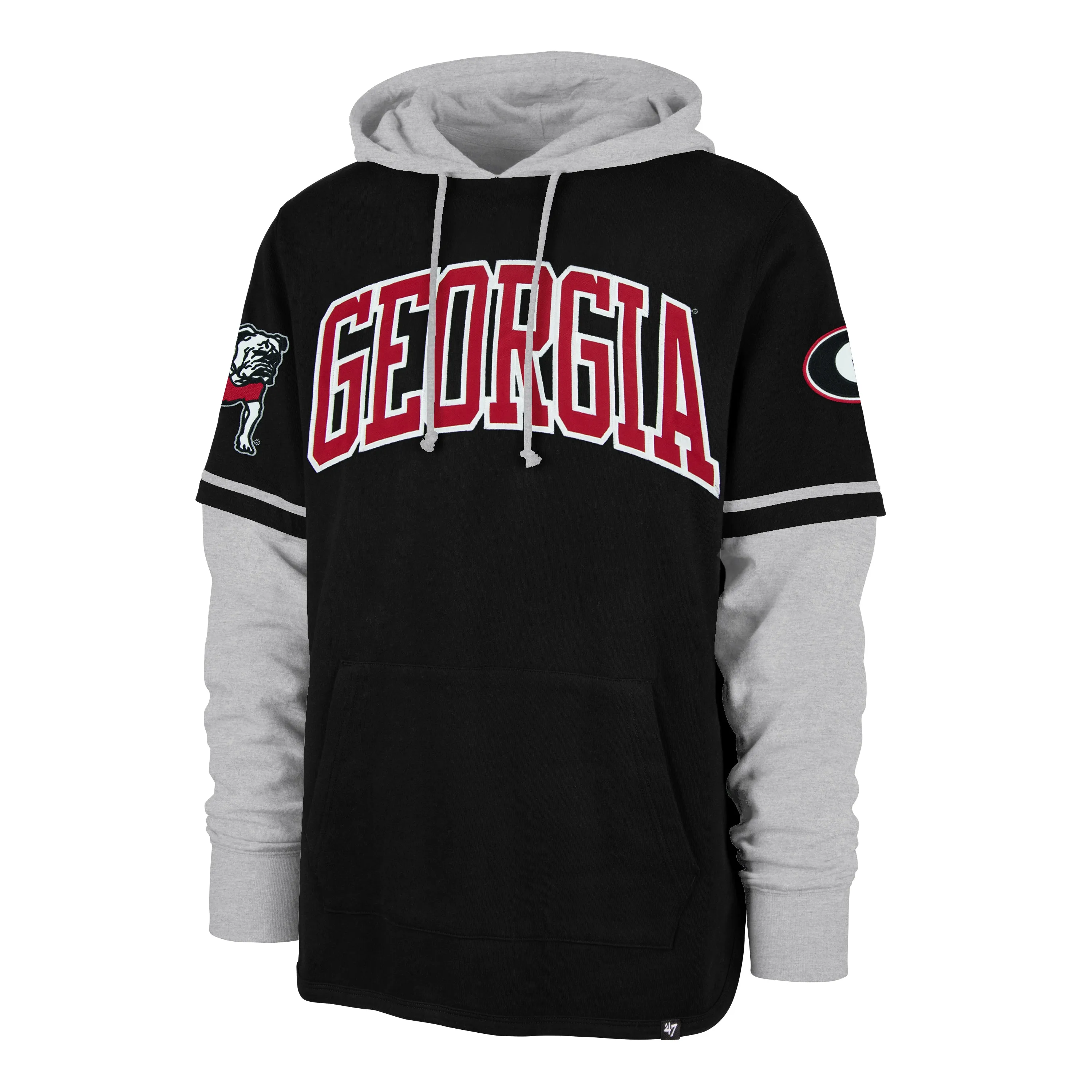 GEORGIA BULLDOGS TRIFECTA '47 SHORTSTOP PULLOVER HOOD sold by 47