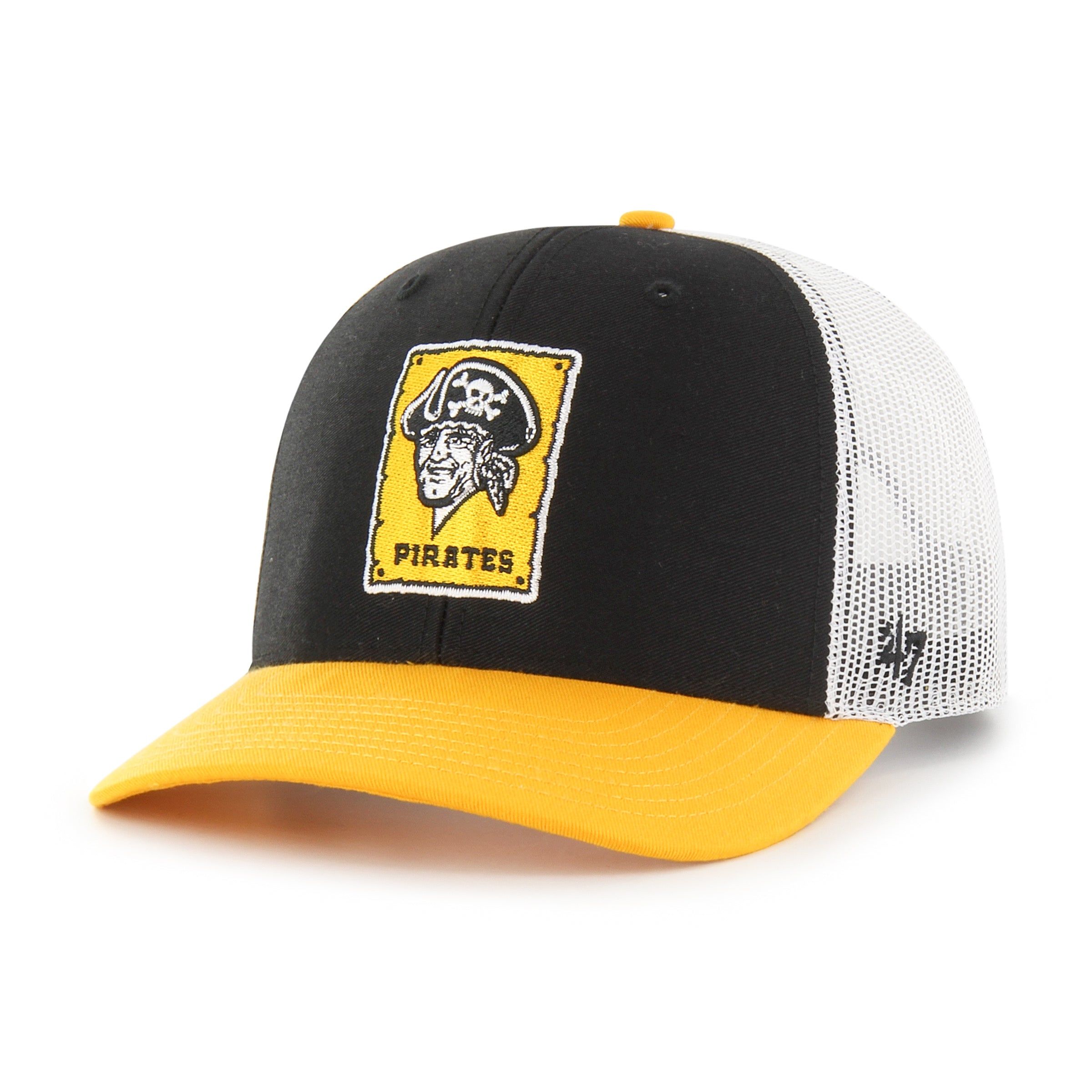PITTSBURGH PIRATES COOPERSTOWN SIDE NOTE '47 TRUCKER sold by 47 product image thumbnail 2