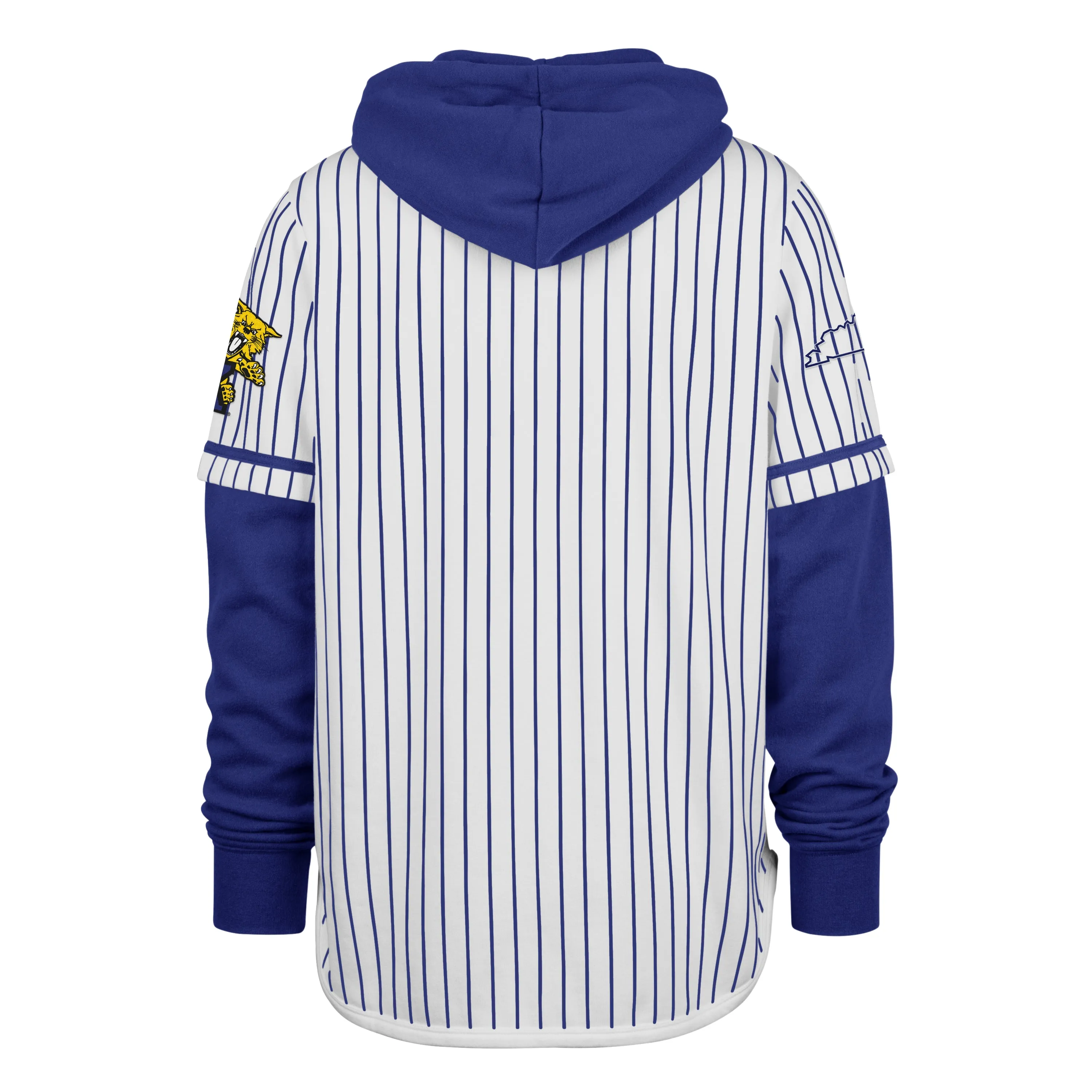KENTUCKY WILDCATS PINSTRIPE '47 SHORTSTOP PULLOVER HOOD sold by 47 product image thumbnail 2