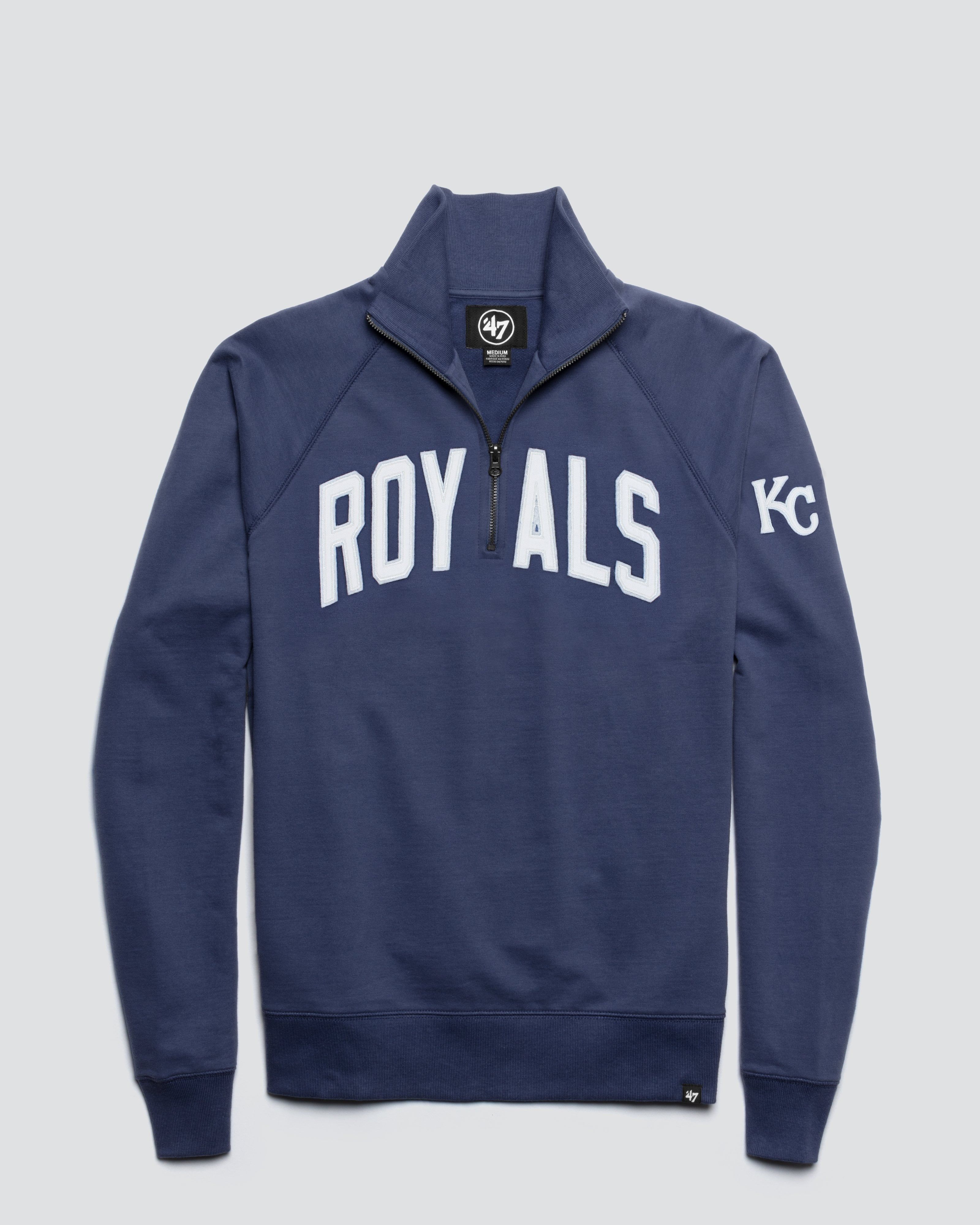KANSAS CITY ROYALS BANKS '47 HARRIS SCRIMMAGE 1/4 ZIP sold by 47