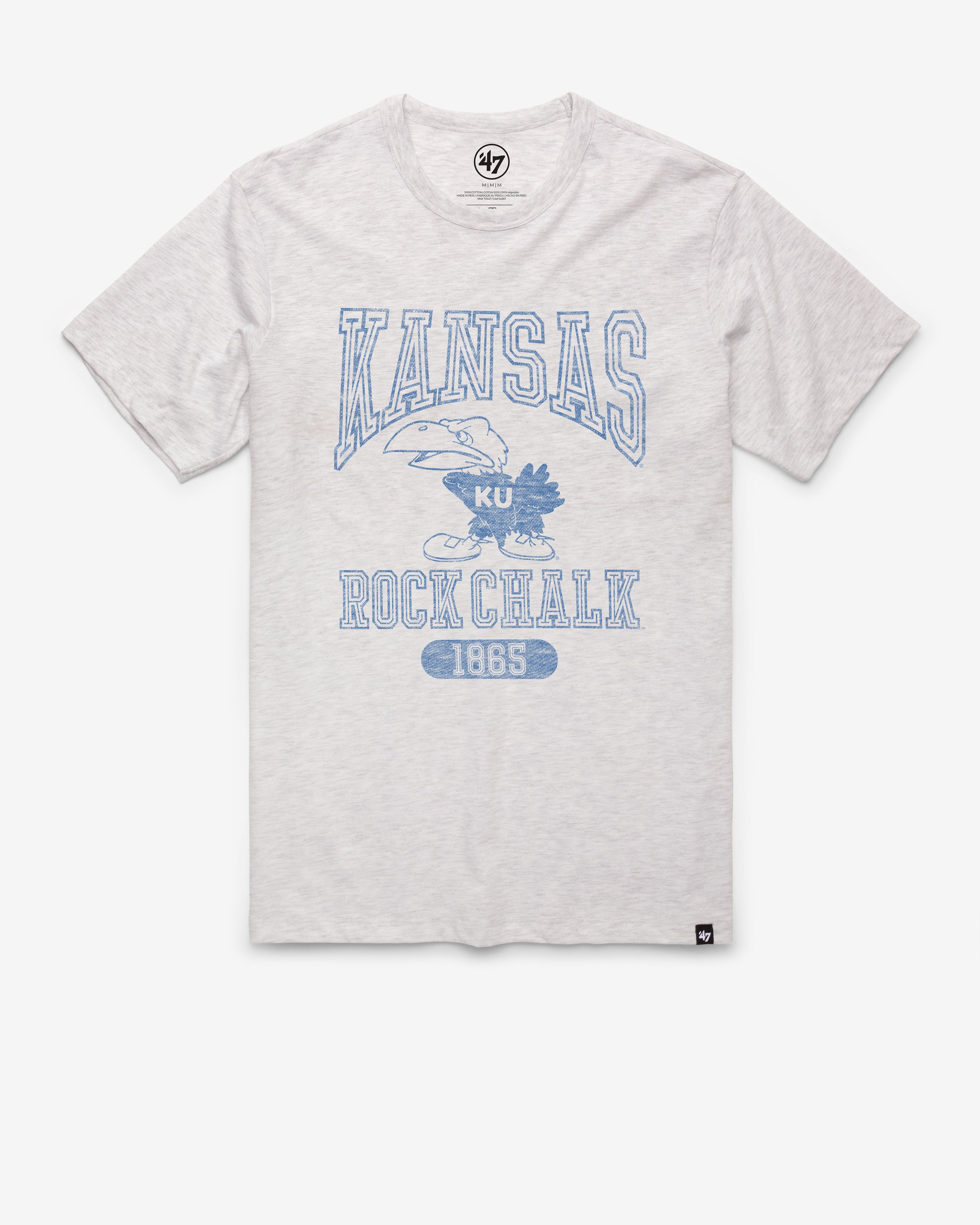 KANSAS JAYHAWKS VINTAGE LINE PRESS '47 FRANKLIN TEE sold by 47