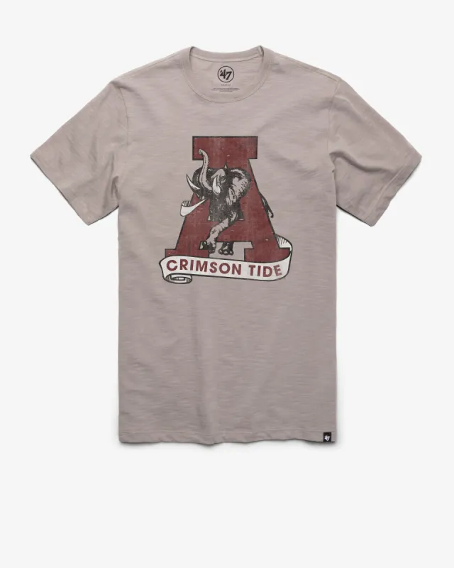ALABAMA CRIMSON TIDE VINTAGE GRIT '47 SCRUM TEE sold by 47